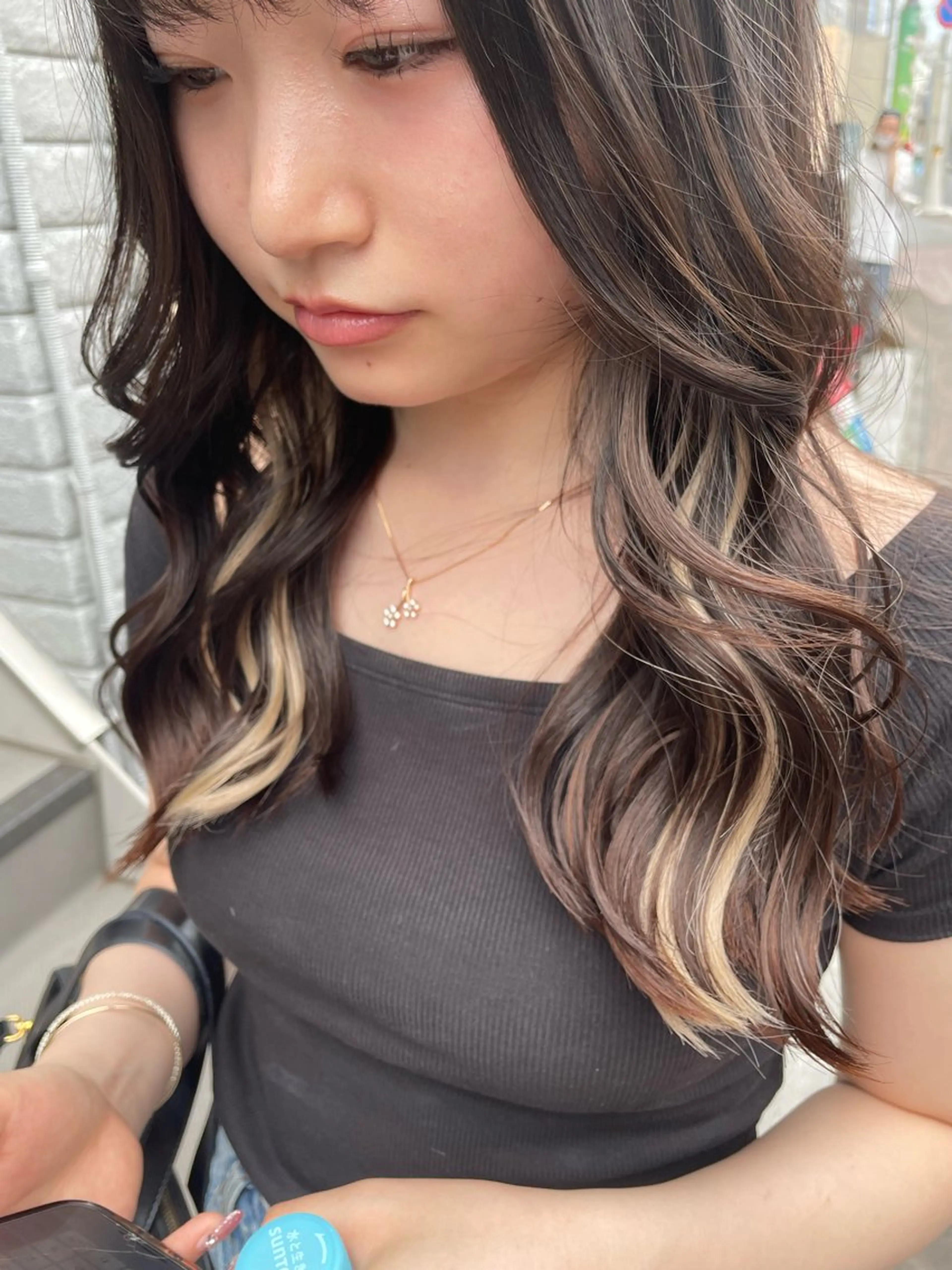 ミディアム カット エクステ girly/ヘア メイクMitsukiのヘアスタイル