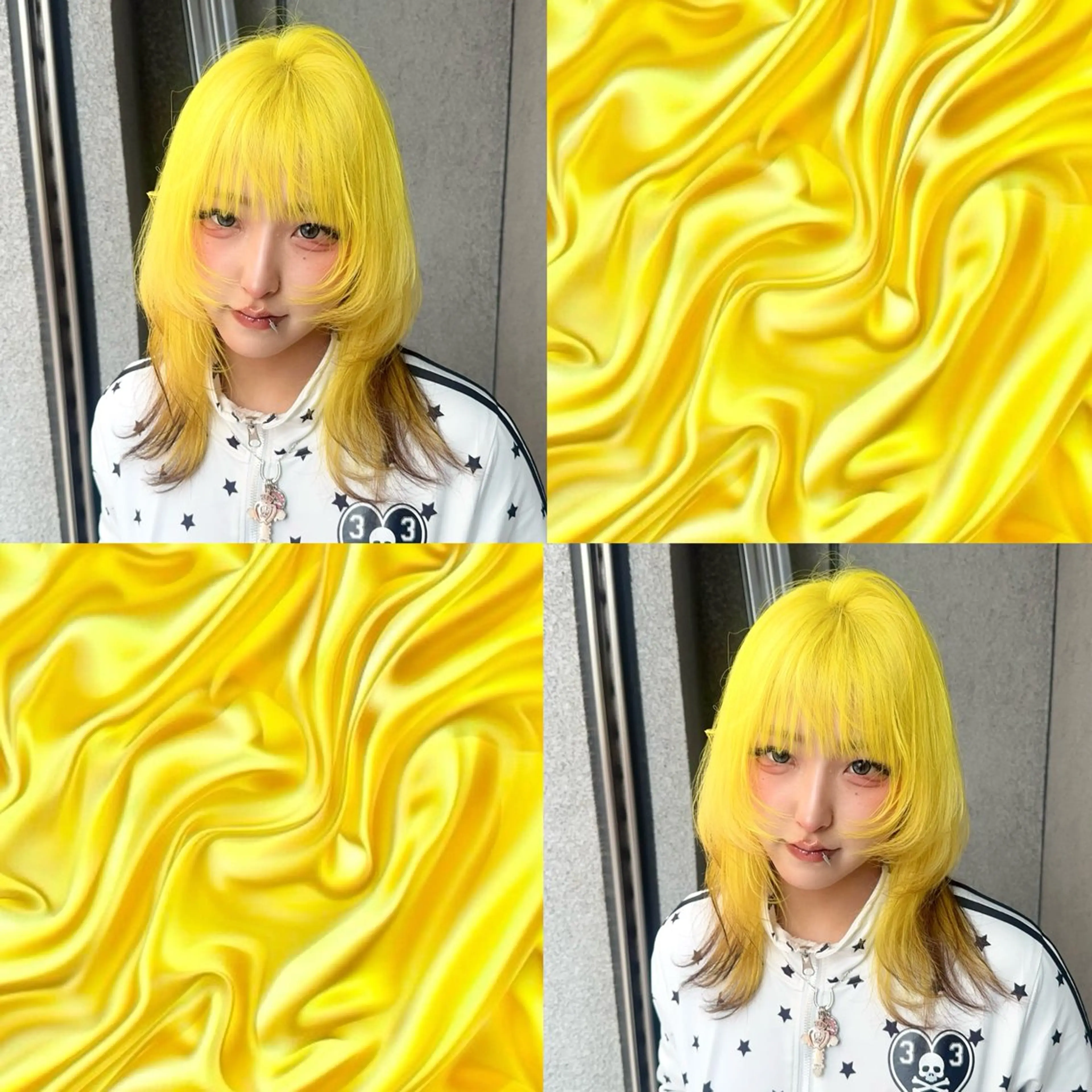 セミロング ✨色落ちまで可愛い✨ MANATO🎨🌈のヘアスタイル