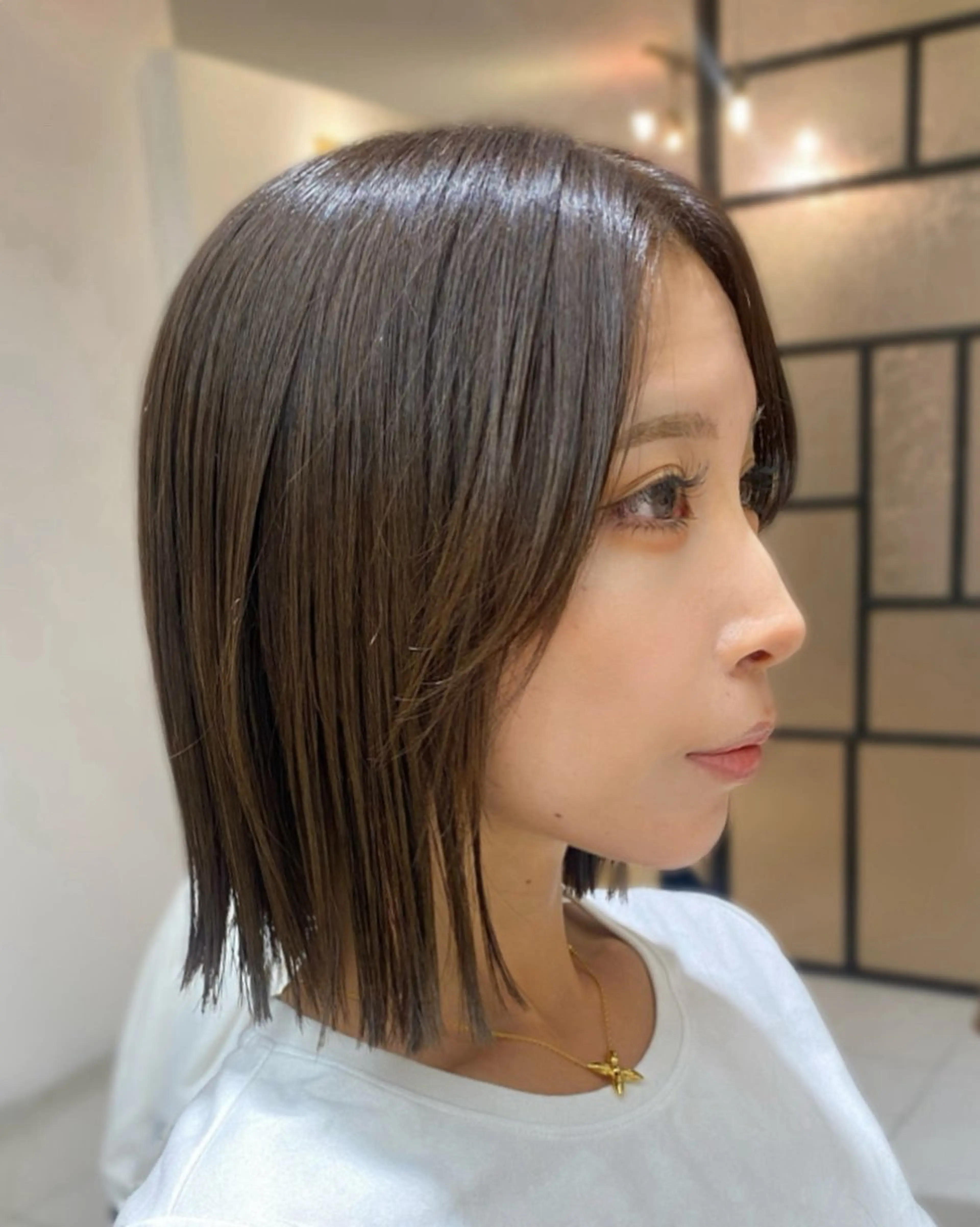 ショート カラー カット ヘアカラー トリートメント 安永 涼のヘアスタイル