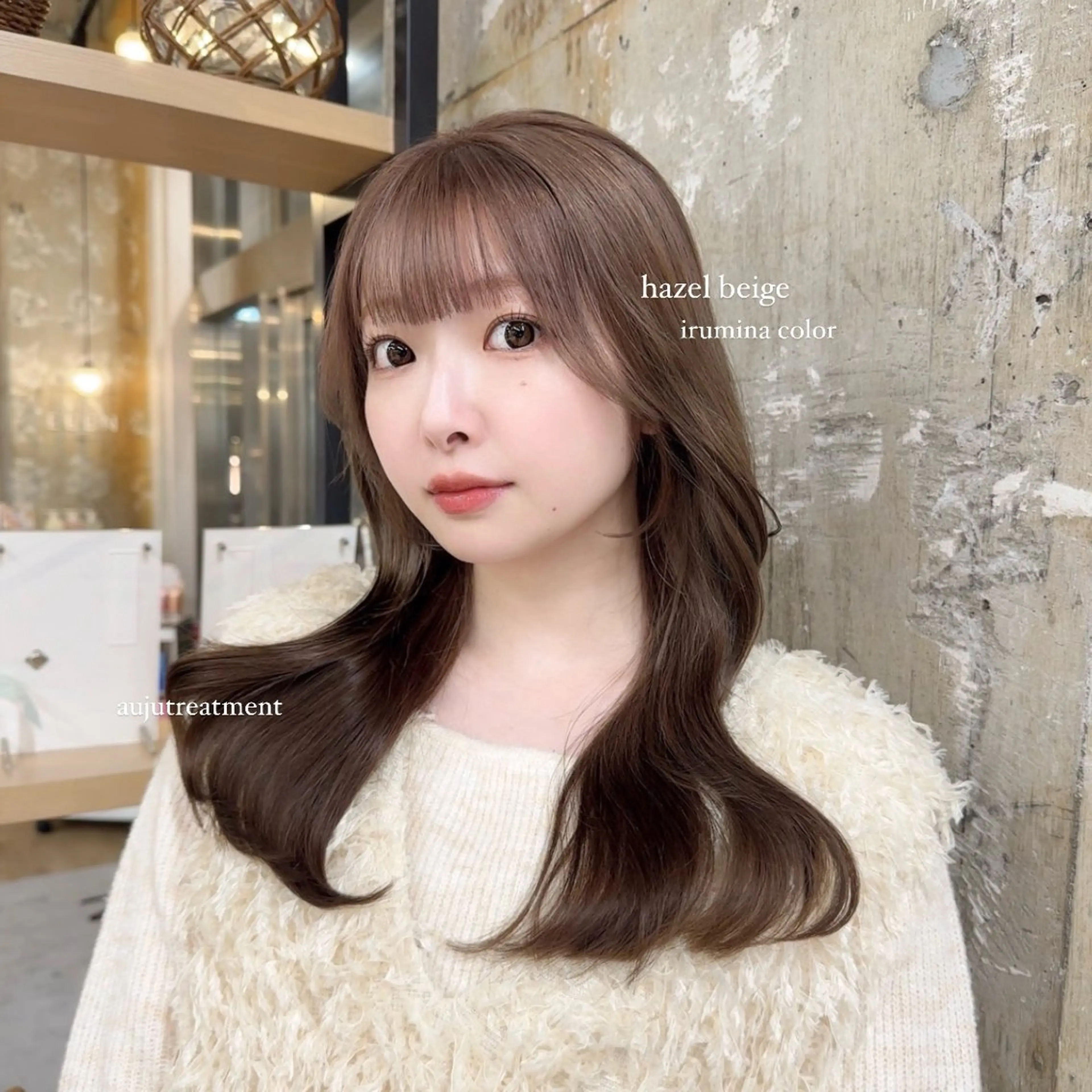 〈迷ったらコレ🌷〉カット+カラー+トリートメントの写真