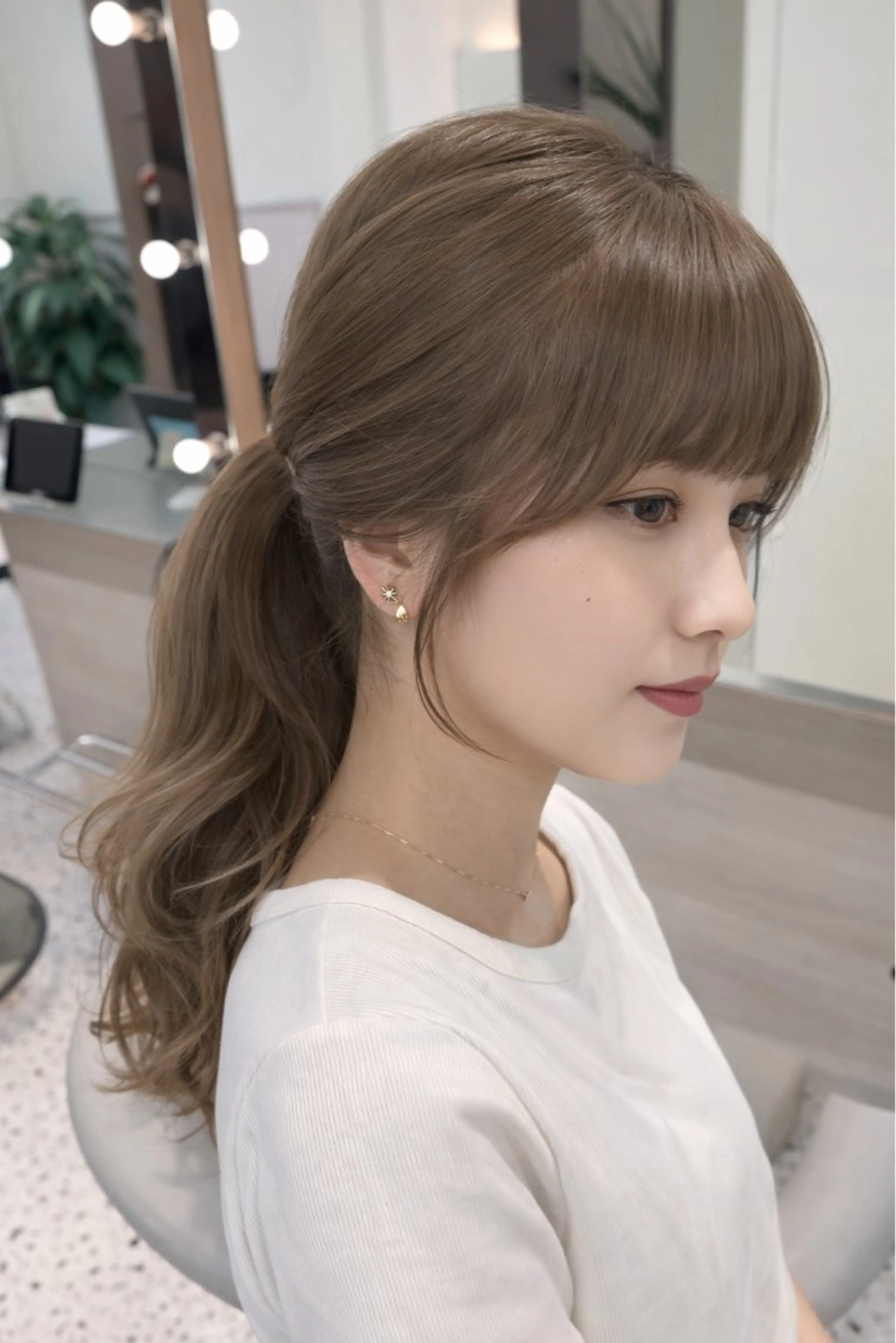 ロング 博多ベージュ 🐻松井傑のヘアスタイル