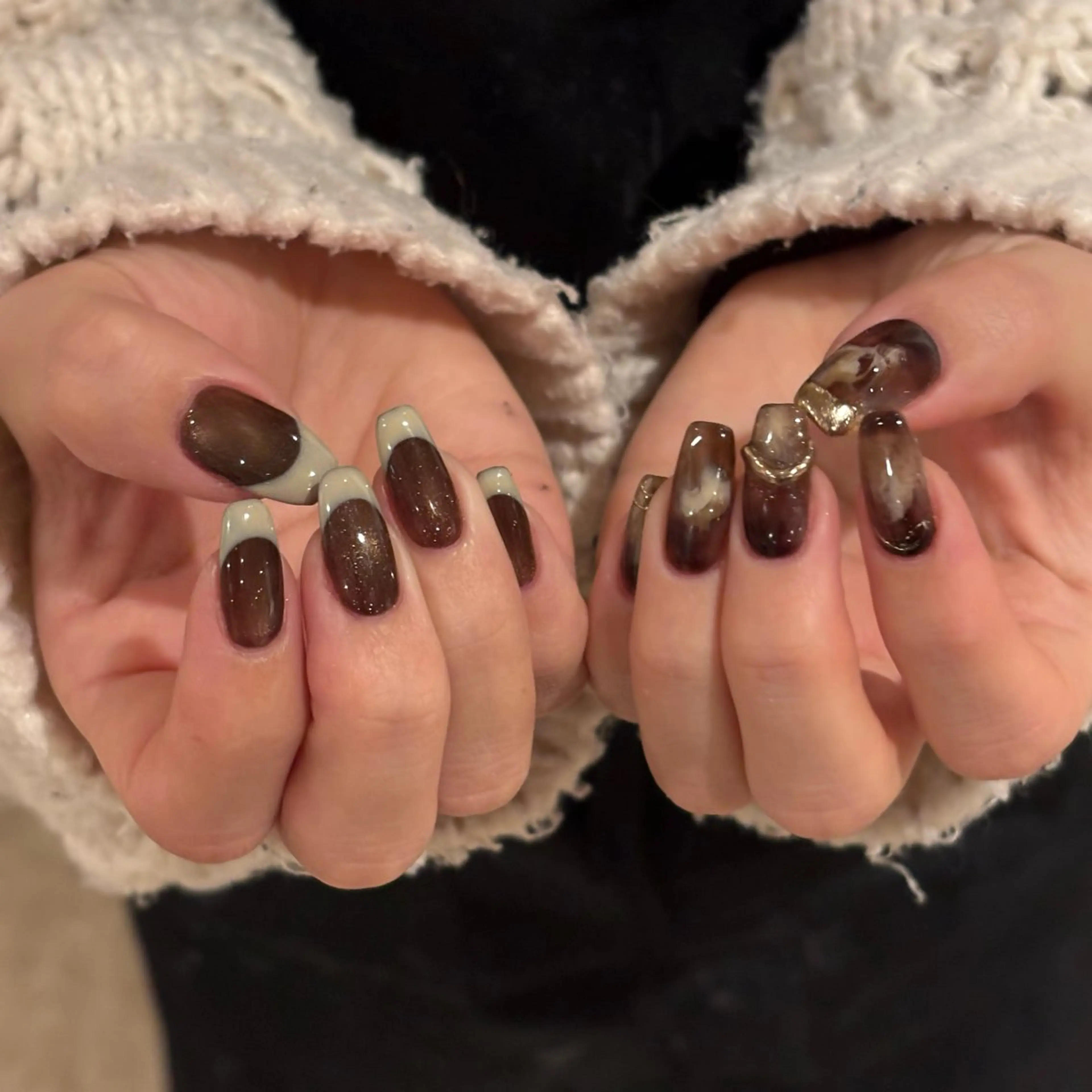 ネイル ハンドネイル scre as Etelのネイルデザイン