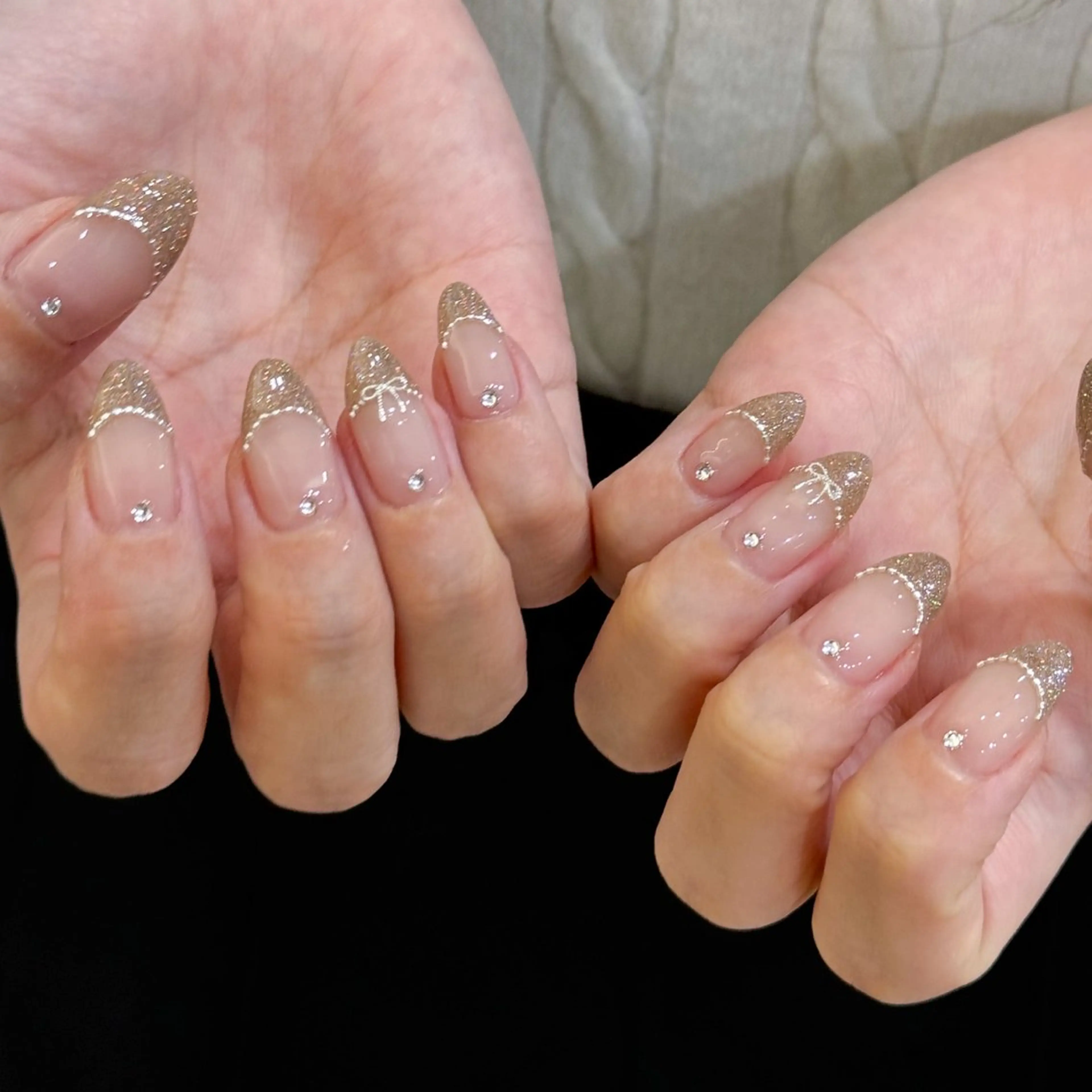 ネイル ハンドネイル 韓国ネイル/ワンホン ネイル🎀表参道3分のネイルデザイン