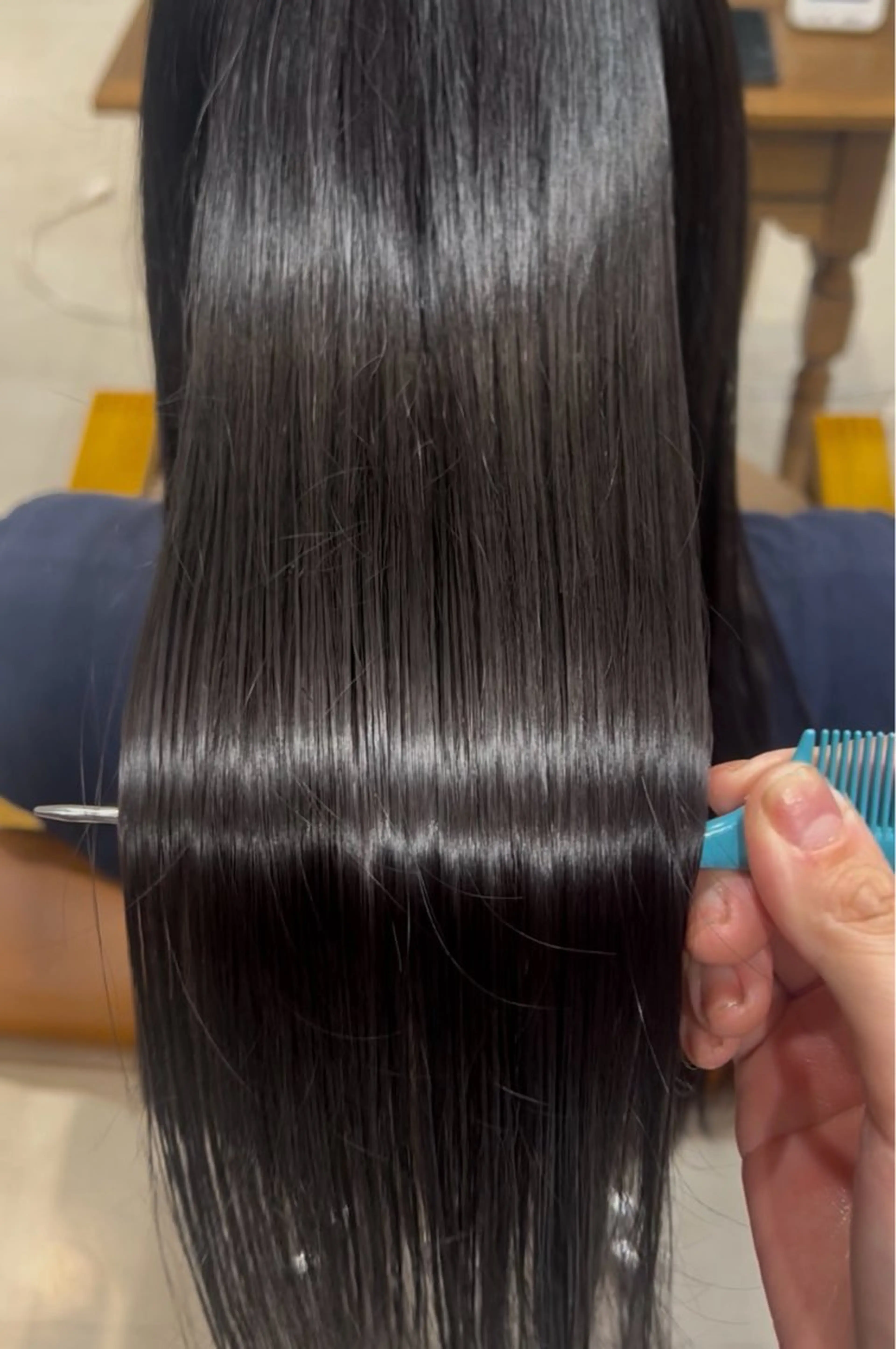 ロング パーマ 縮毛矯正 🫧ボブ/艶髪カラー 伊原修子のヘアスタイル