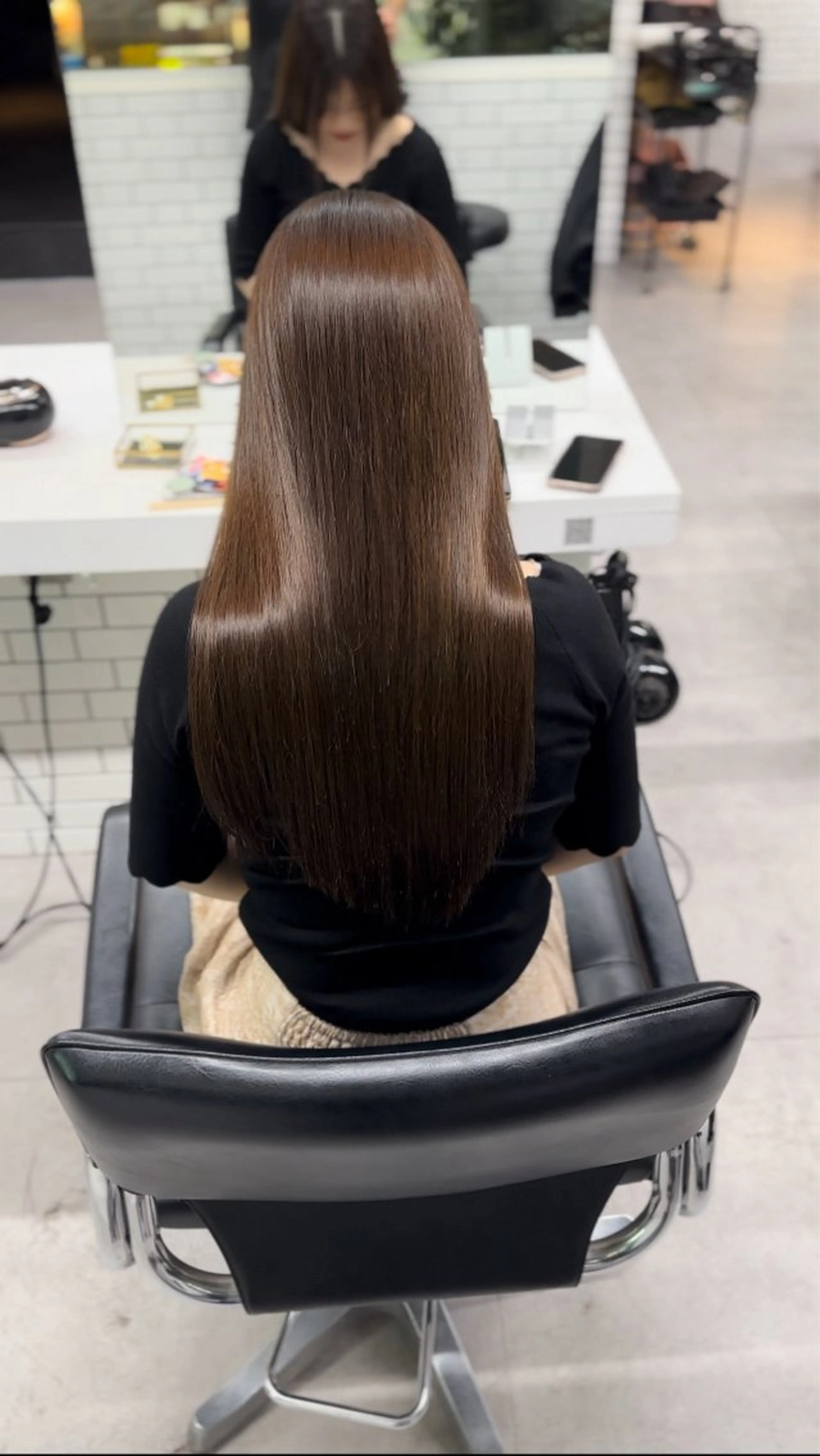 ロング 縮毛矯正 【Coby代表】 美髪特化♡ RYOのヘアスタイル