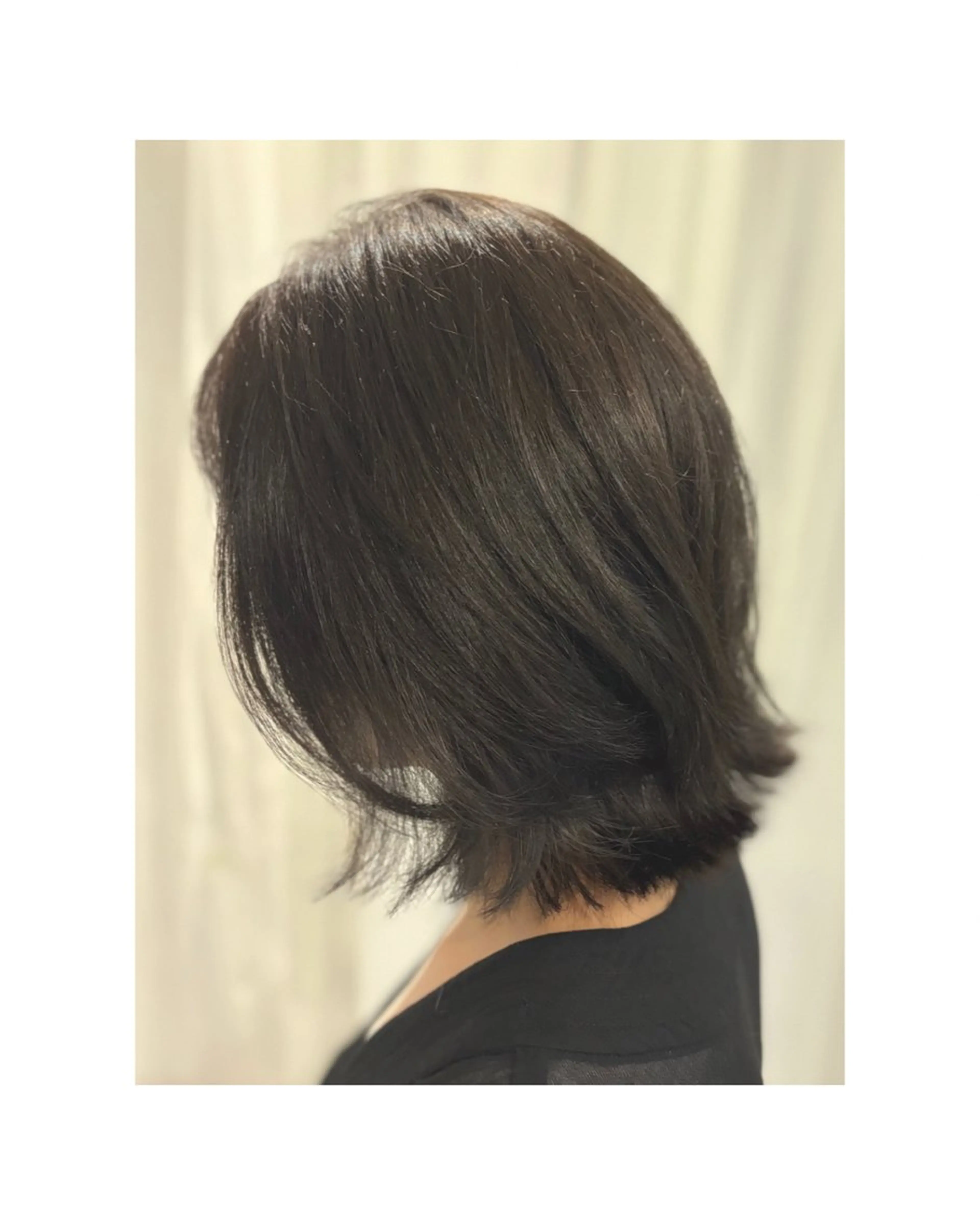 ミディアム ボブレイヤー ミディアムレイヤー ボブ くびれヘア レイヤーカット 似合わせ/大人 スタイル/yukiのヘアスタイル