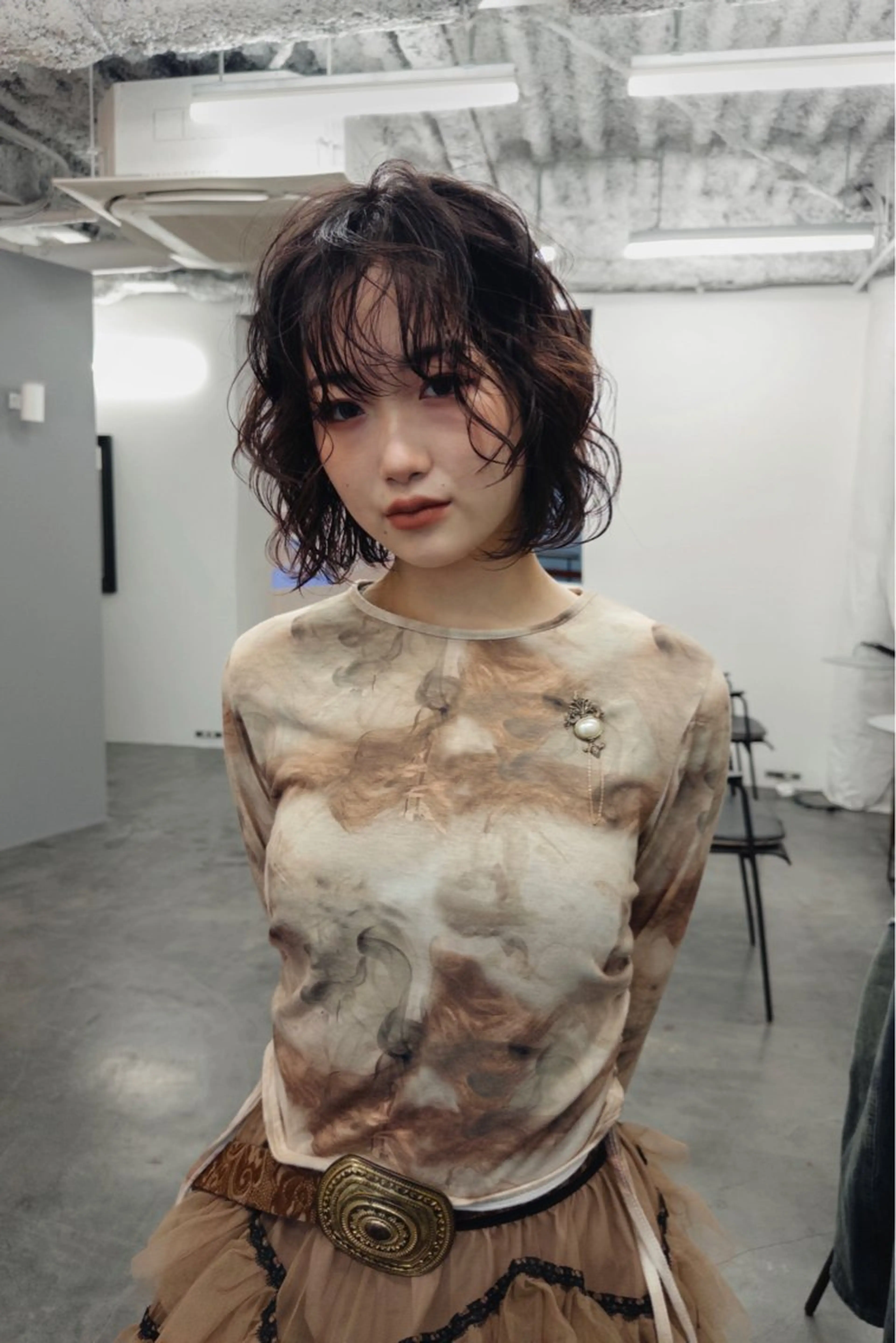 ショート パーマ カット パーマ レイヤー/パーマ /ウルフ/nabeのヘアスタイル