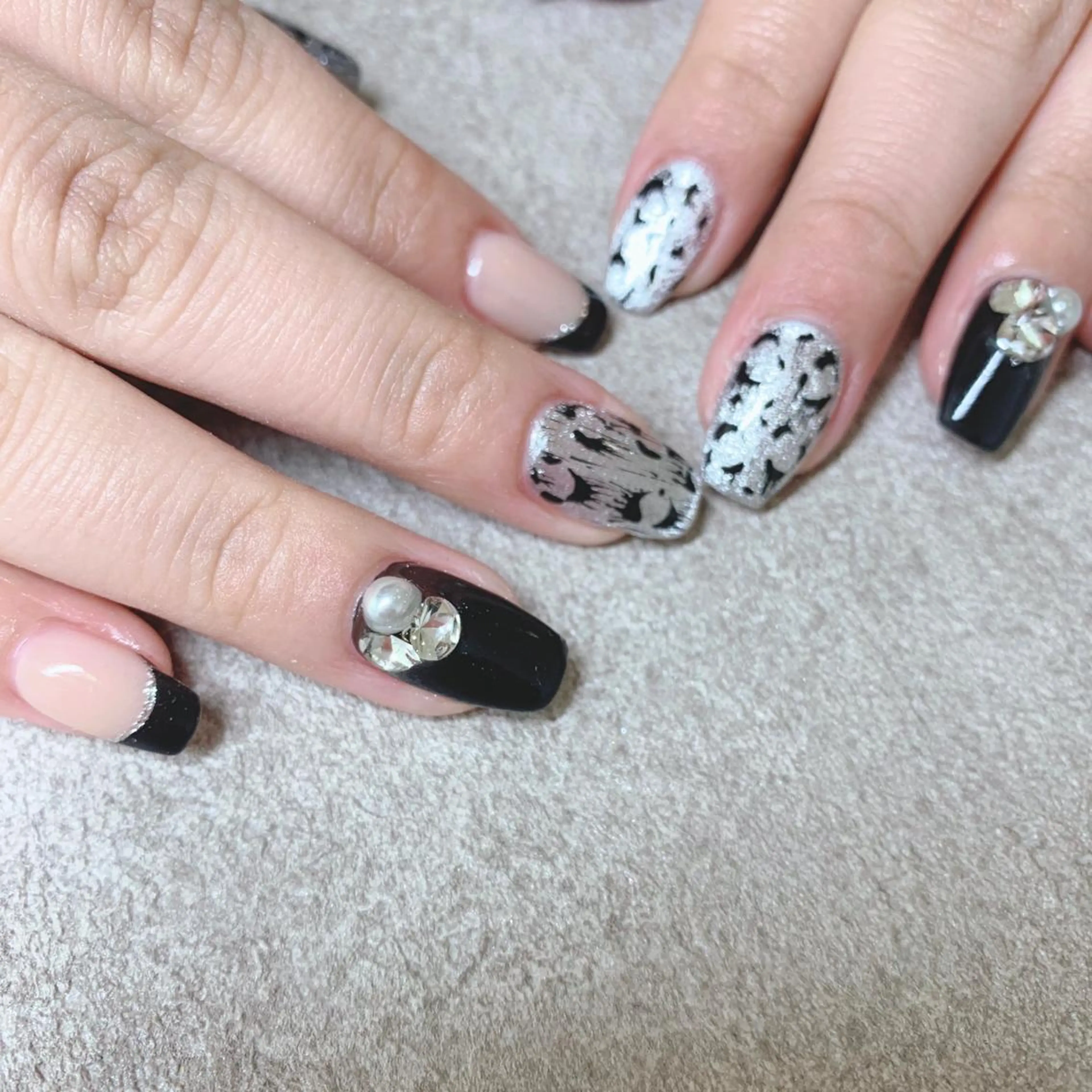 カラー ネイル ハンドネイル Cozy_ ilumのネイルデザイン