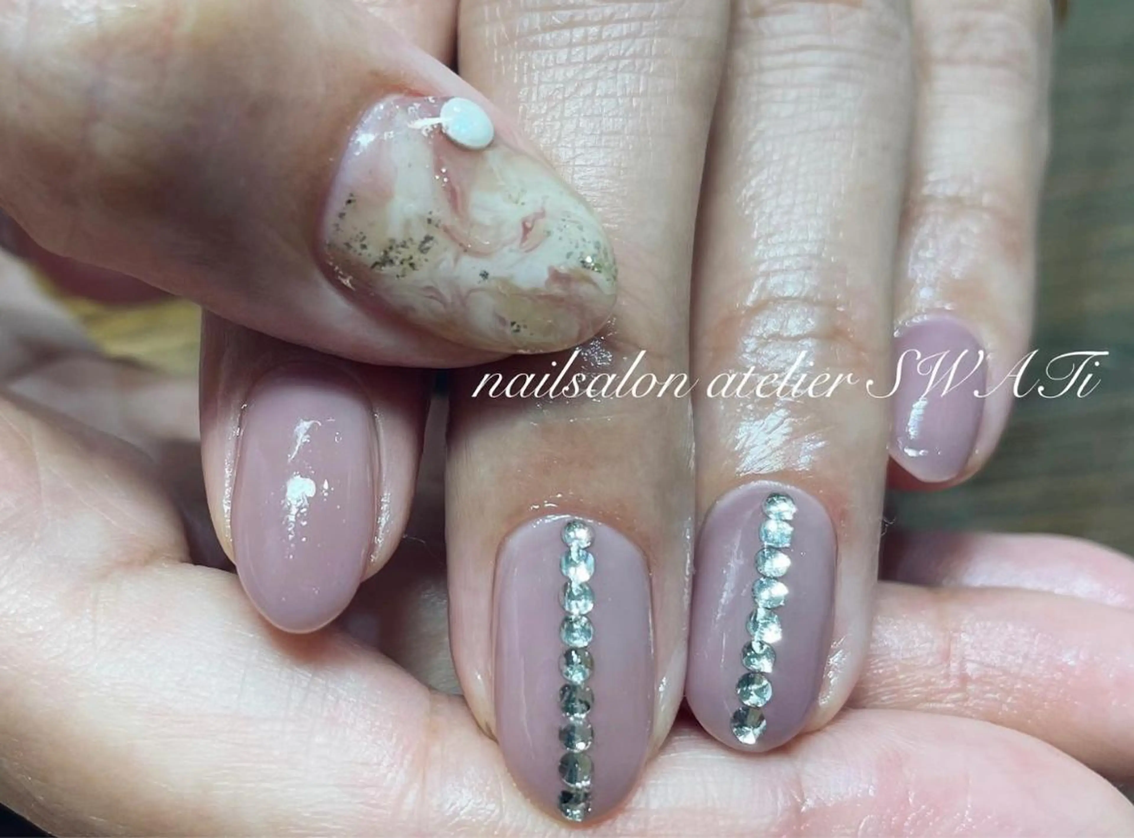 ネイル ヘアーサロン大野所属・nailsalon SWATiのネイルデザイン