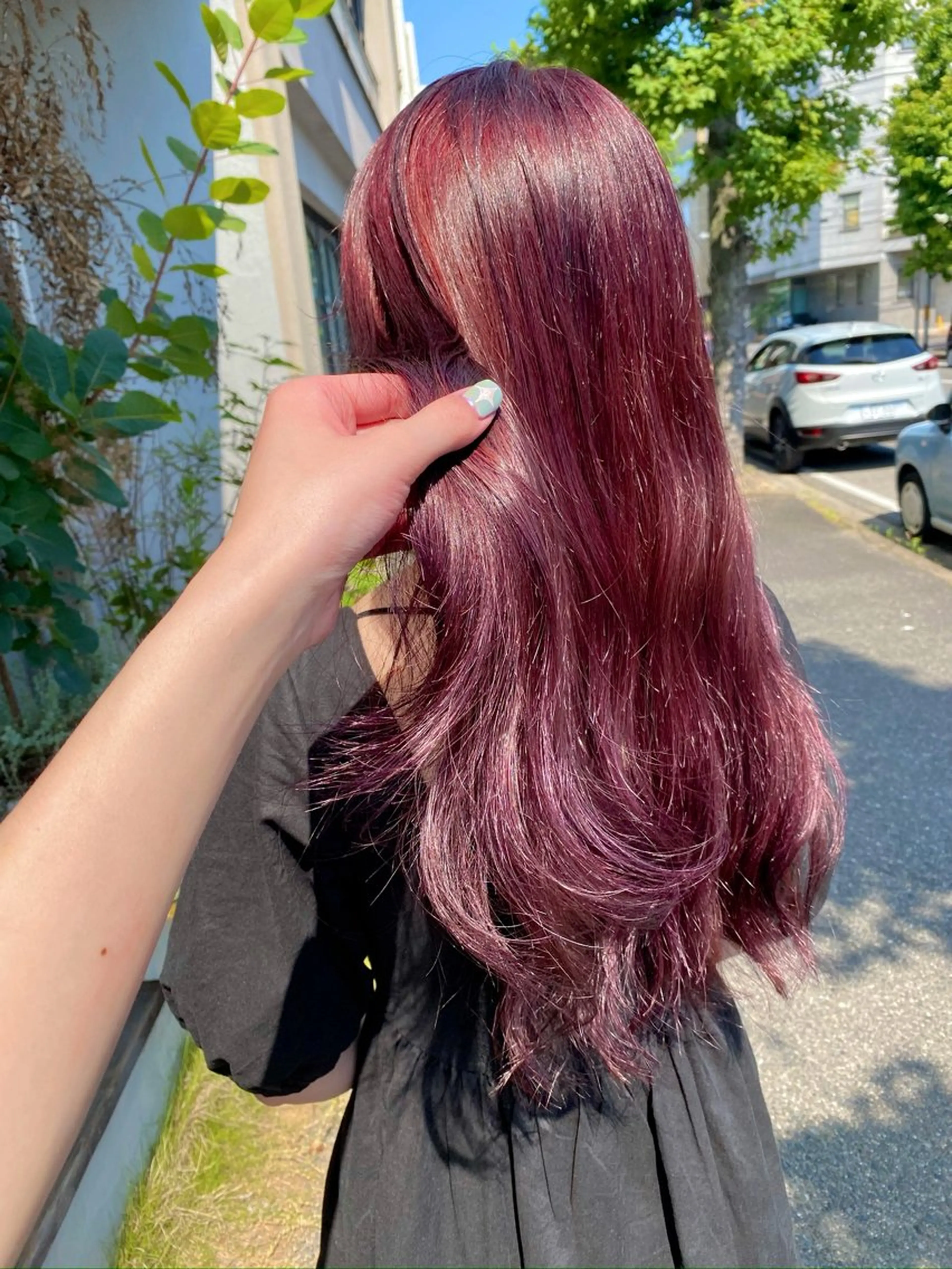 🍎初回クーポン🍎【人気No.1】カット+透明感ケアカラー+oggiottoトリートメント✨9,000円✨の写真