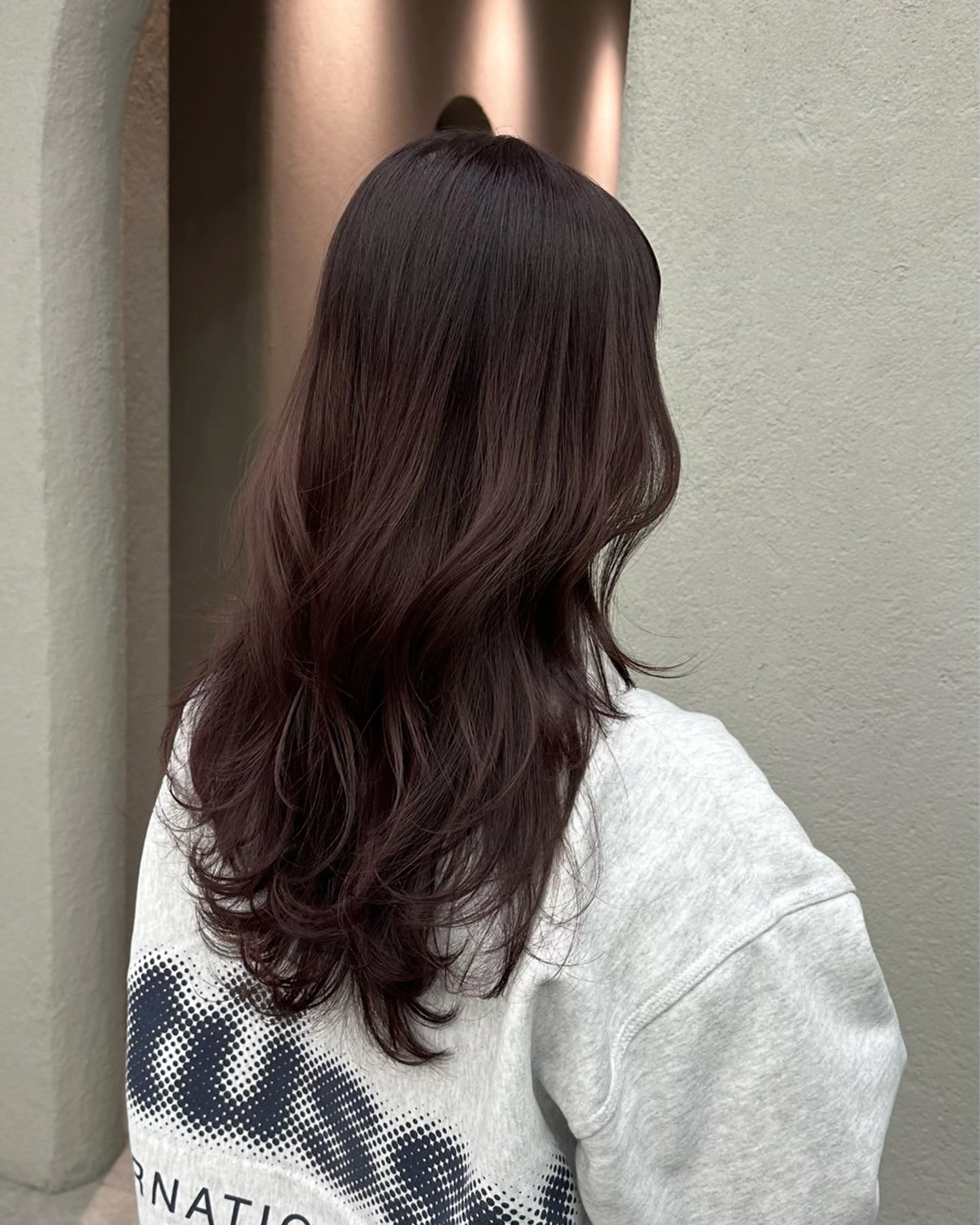 ロング カラー 高松 沙耶のヘアスタイル