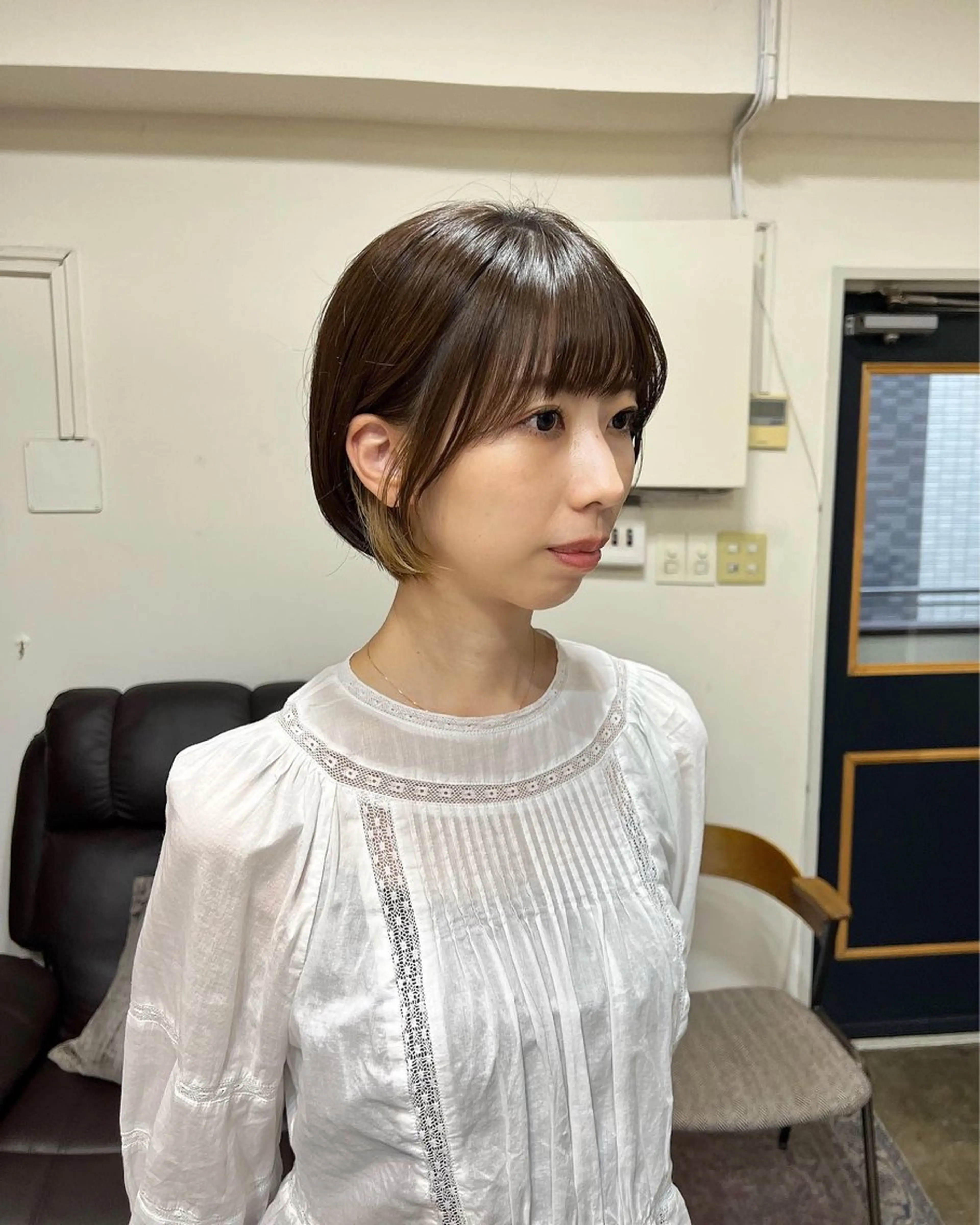 ショート カット ヘアカラー トリートメント takada kohのヘアスタイル