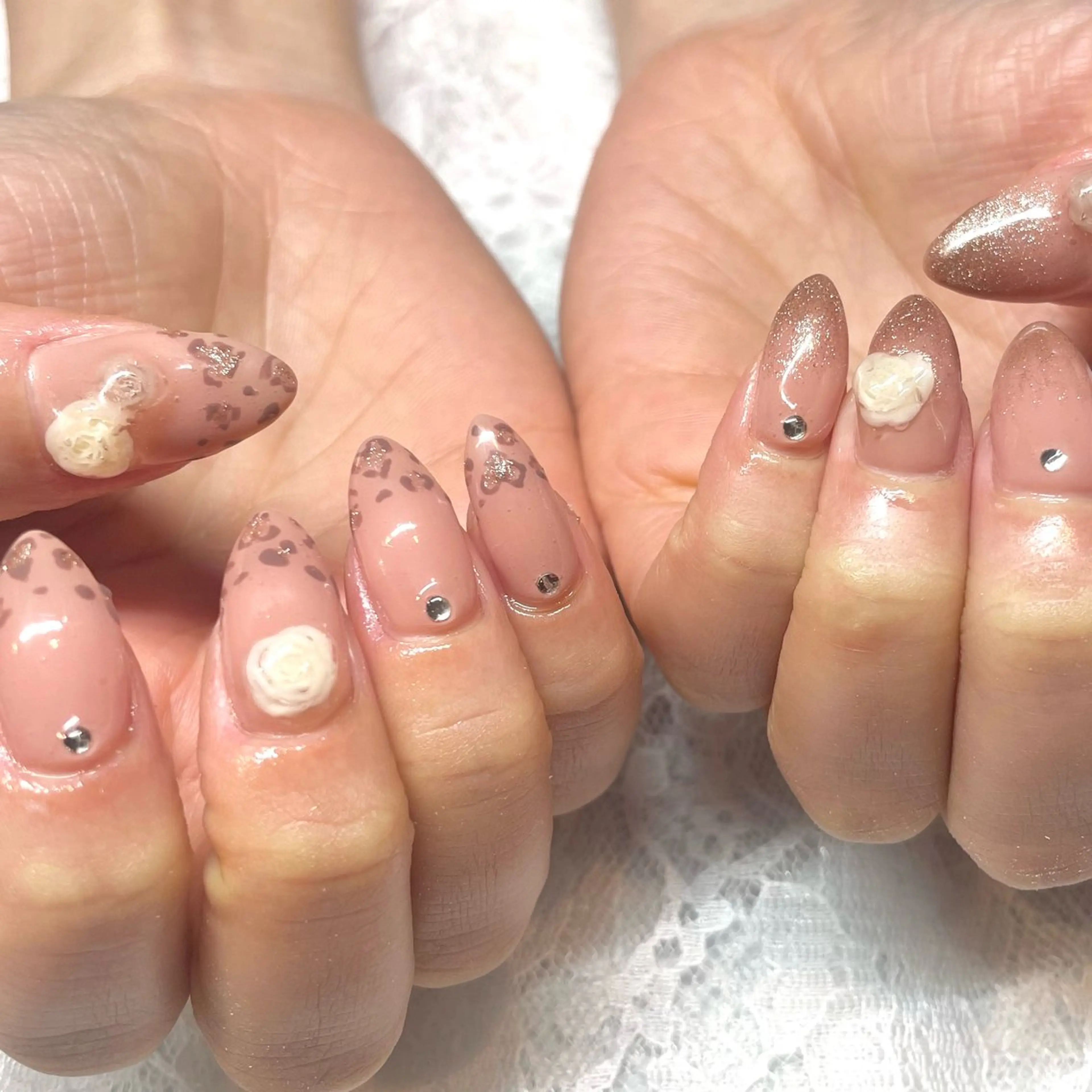 ネイル ハンドネイル Nail ヌシん家 AKANEのネイルデザイン