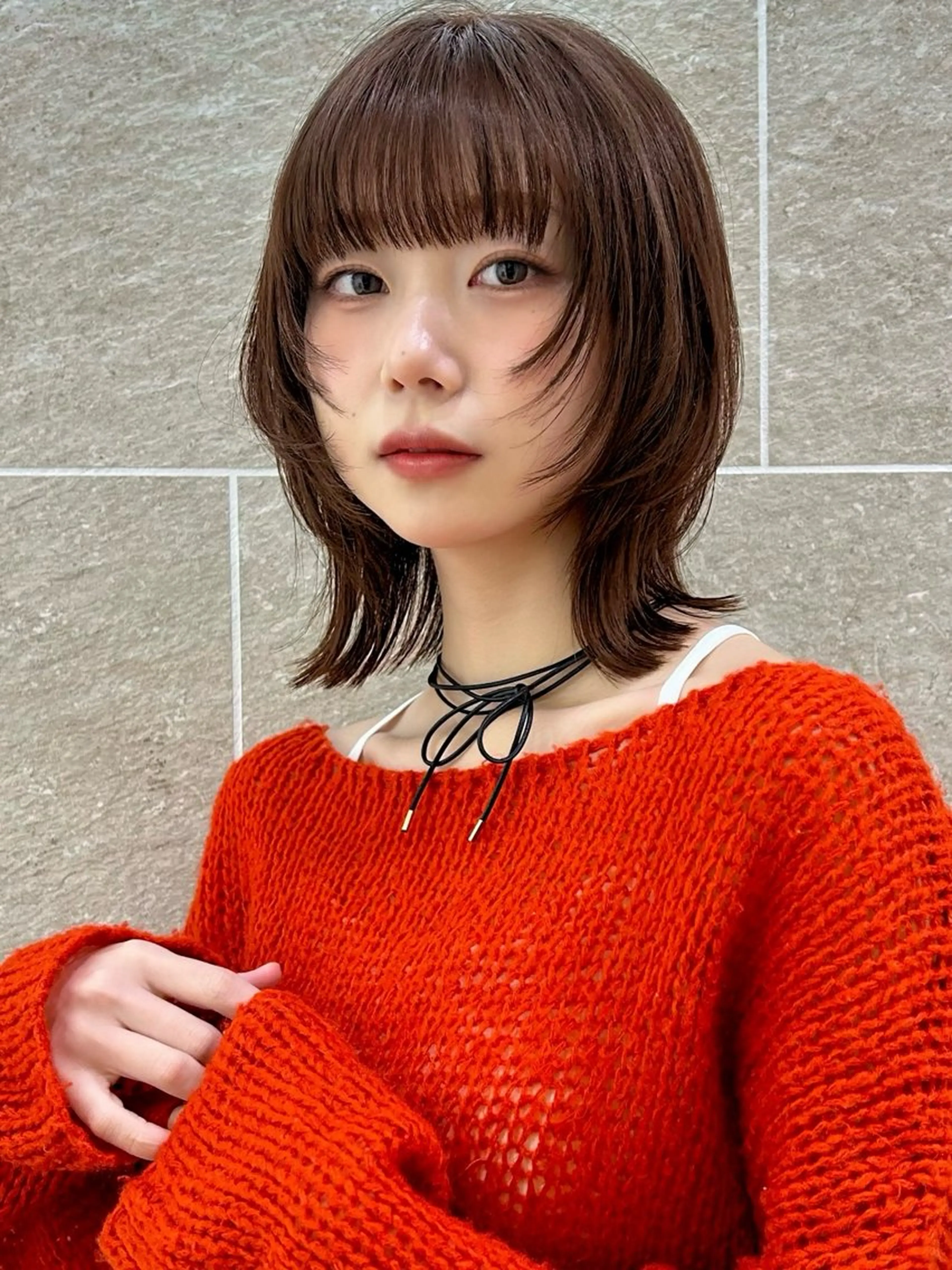 ミディアム ボブ レイヤーカット ボブ/レイヤー/表 参道/美容師♡ゆいかのヘアスタイル