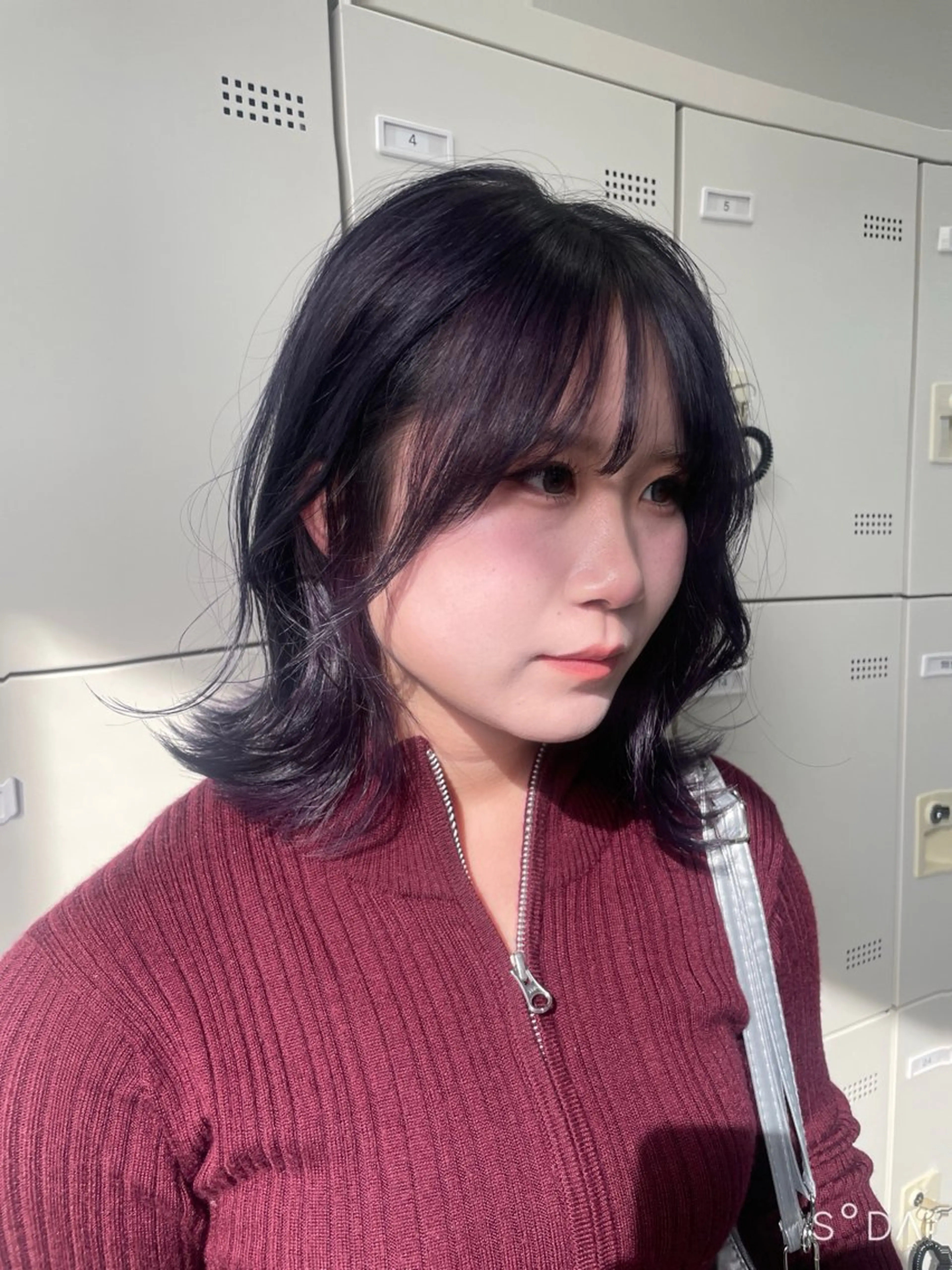 ミディアム MOE 福岡韓国ヘア✧︎のヘアスタイル