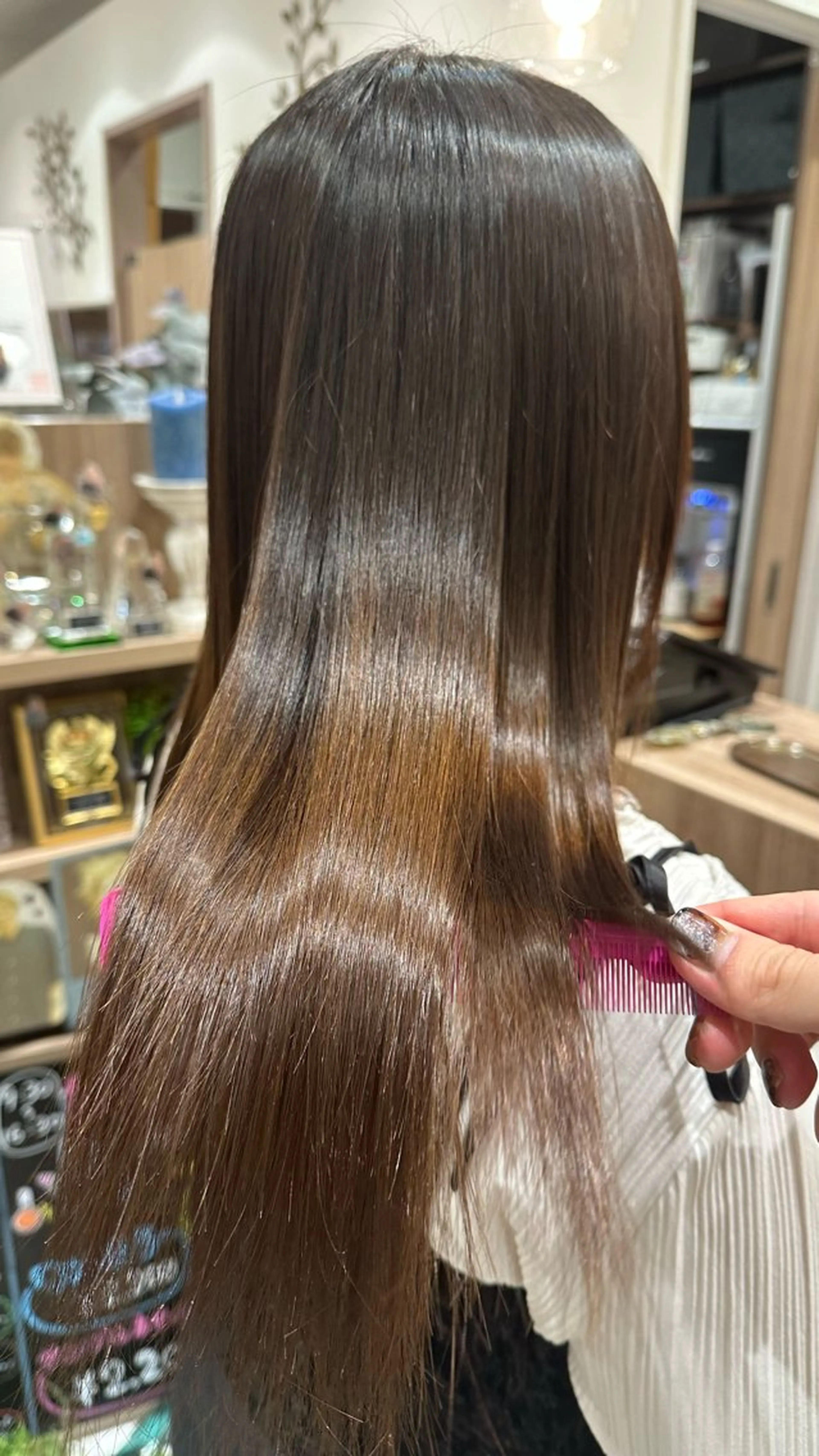 ロング Miyu🦄ash メンズカット/まつげのヘアスタイル