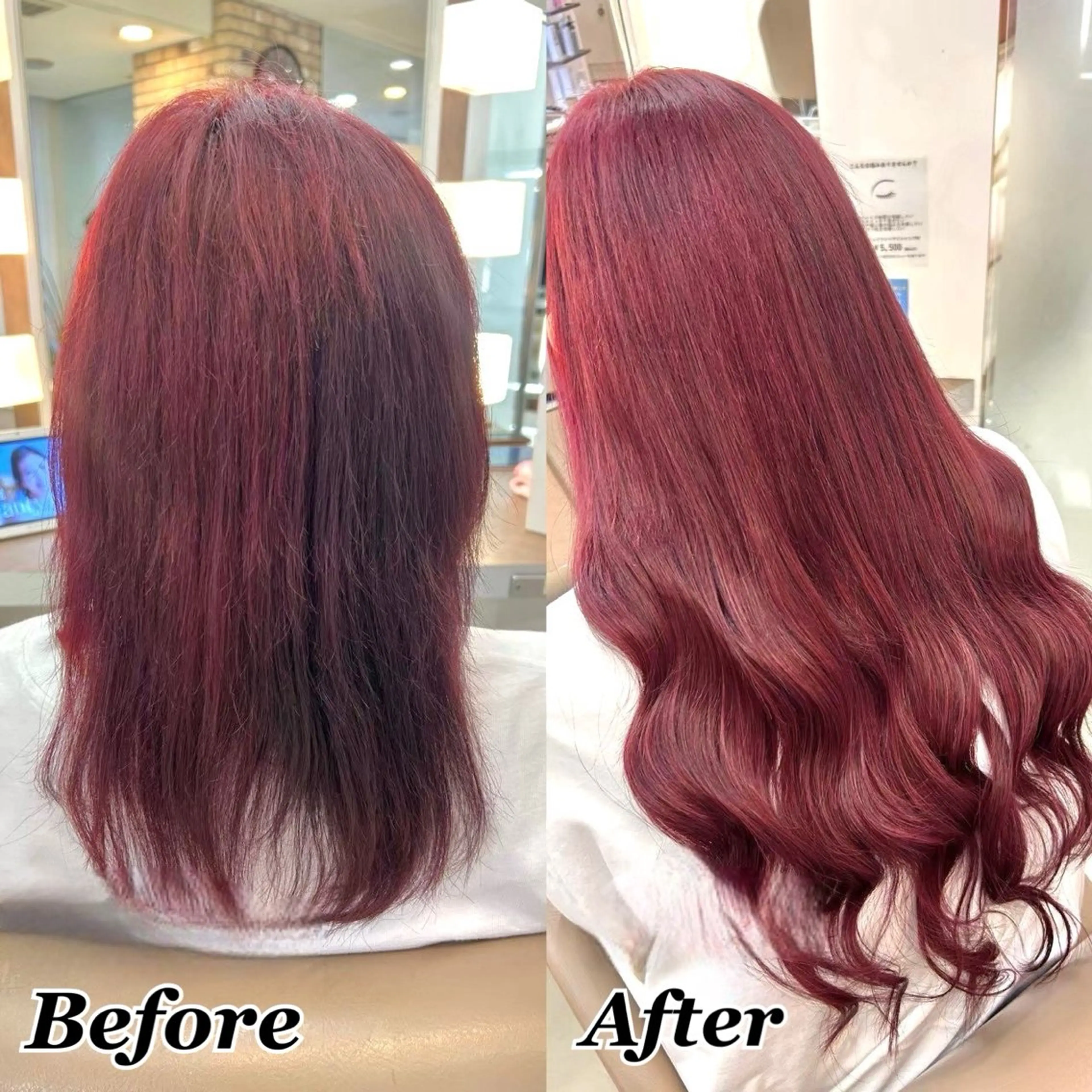 エクステ ヘアメ🎀推しカラー 🥣横浜/しほ🧸のヘアスタイル