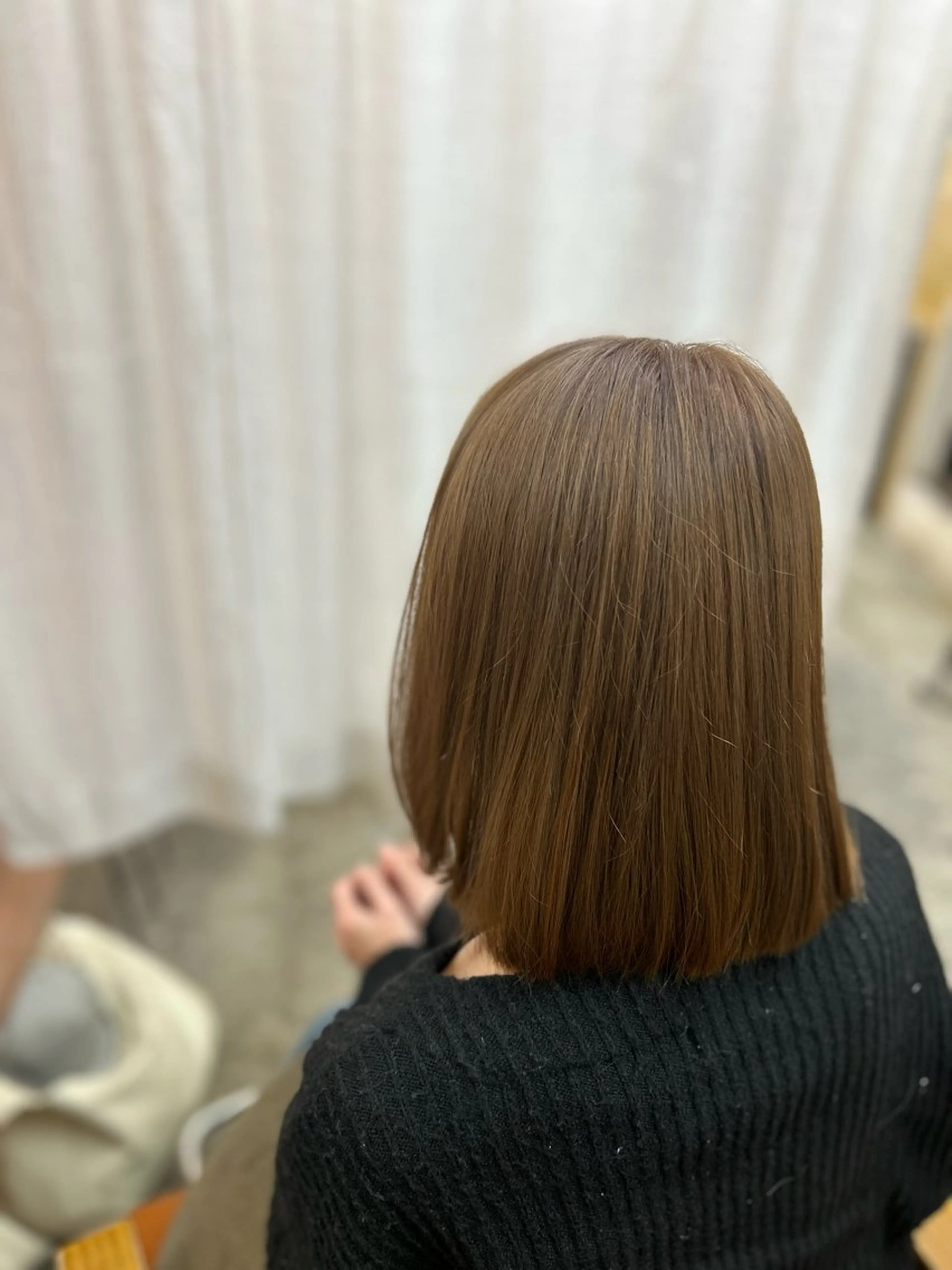 ミディアム ヘアカラー Retsu /UniQのヘアスタイル