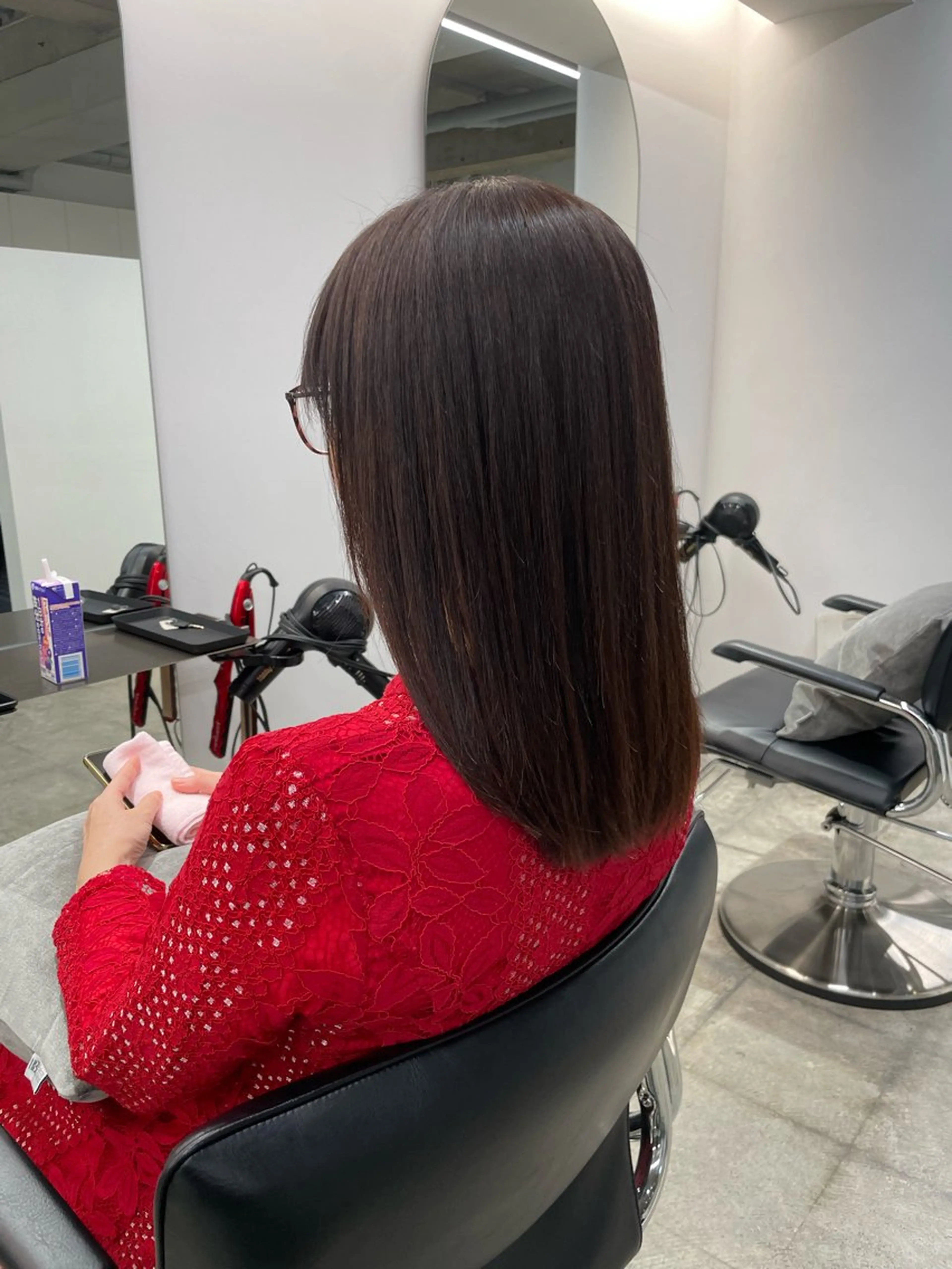 セミロング an🦋ショート/シ ョートボブ【蔵前】のヘアスタイル