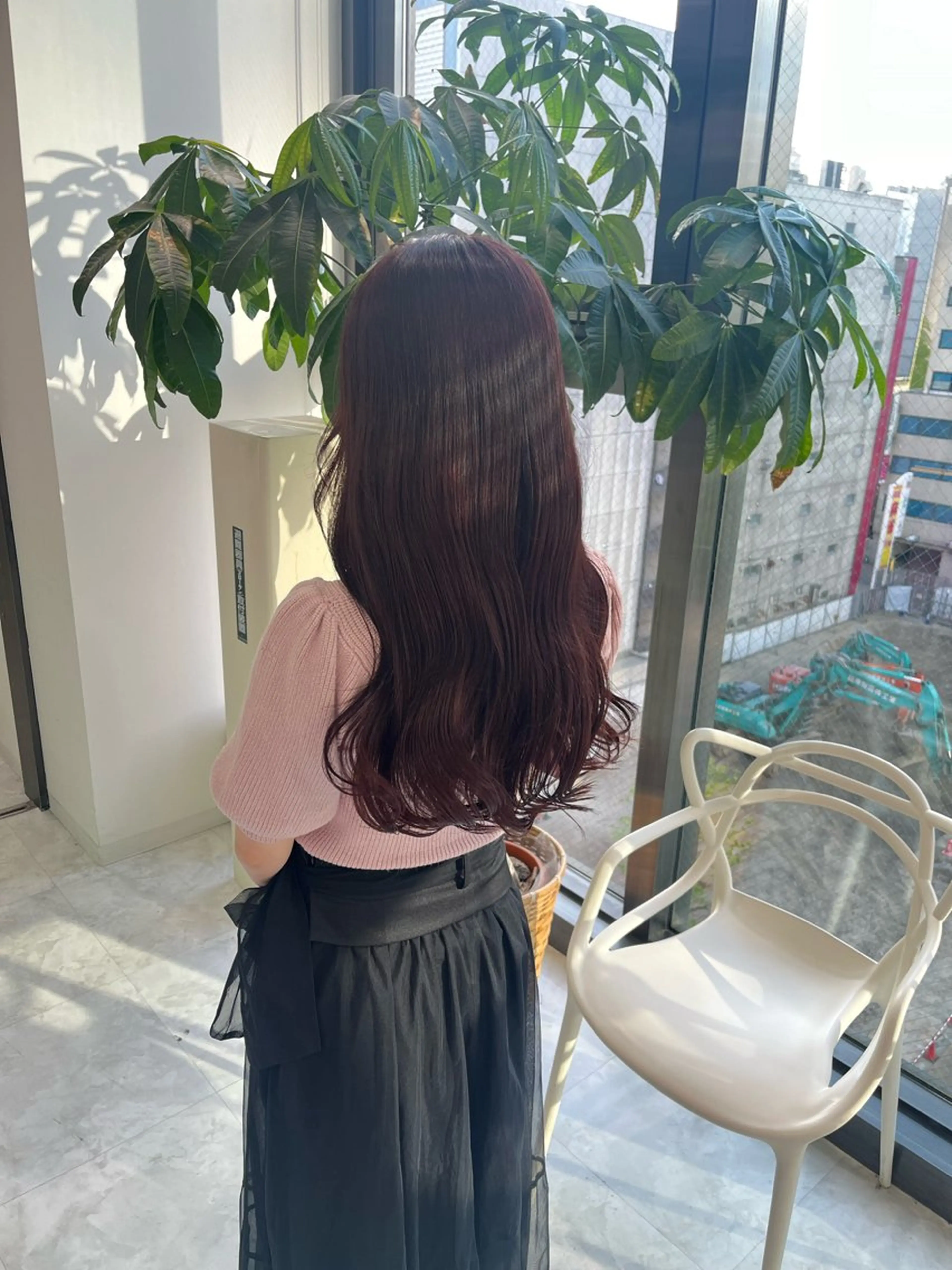 セミロング カラー トレンドレイヤー No.1/KOHEIのヘアスタイル