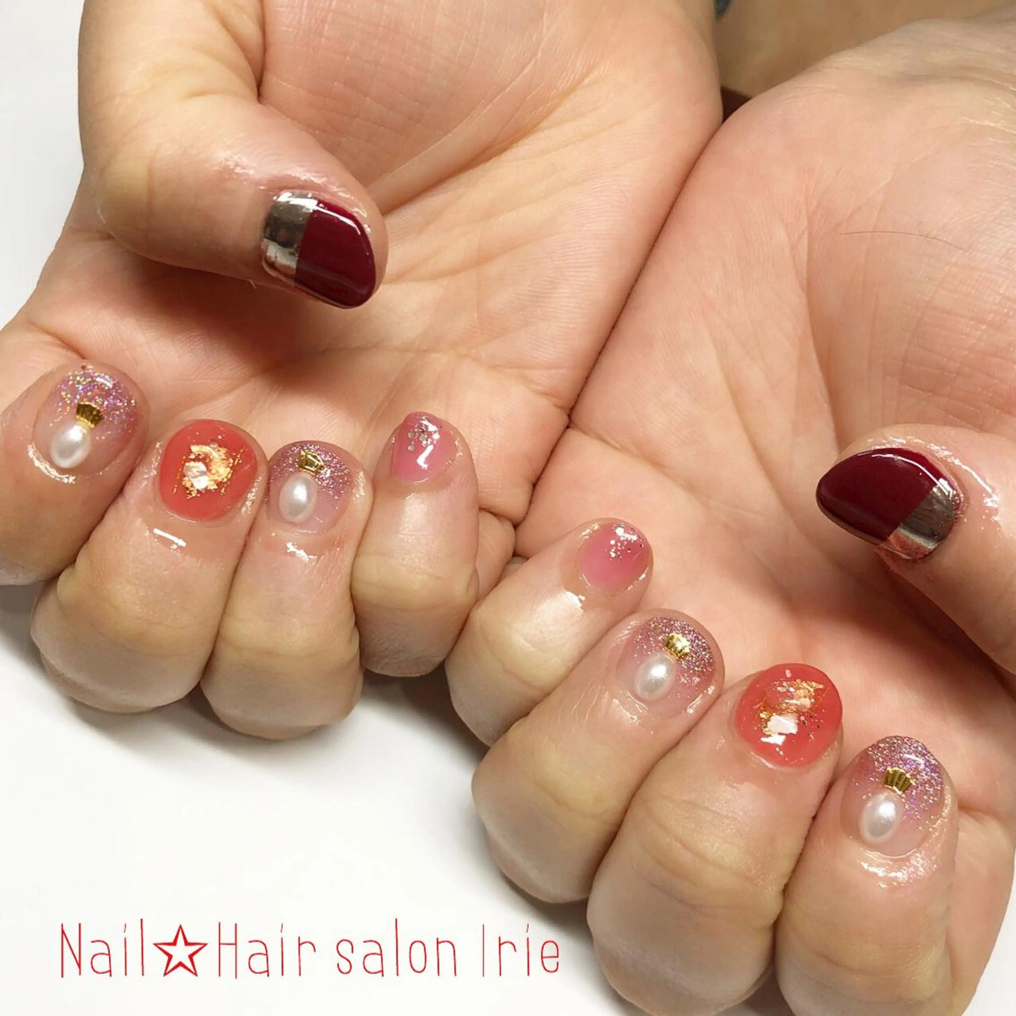 ネイル 與儀 知佳のネイルデザイン