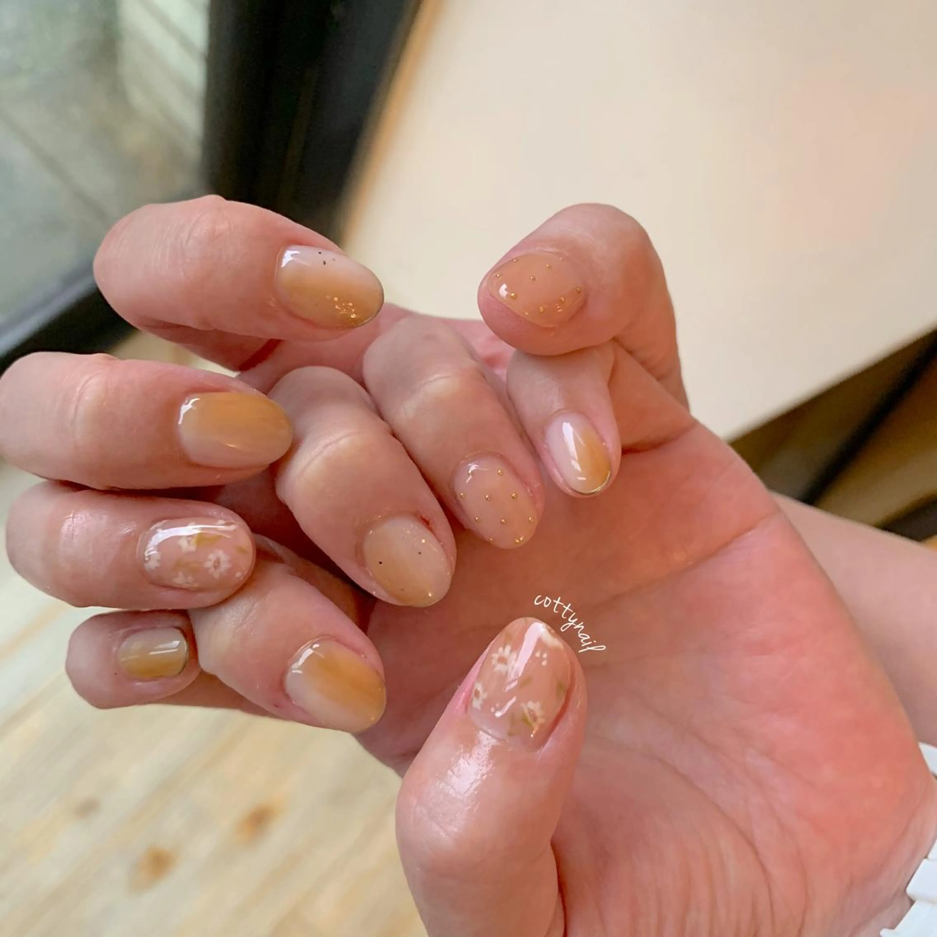 ネイル アートネイル ジェルネイル ニュアンスネイル cottynail -miki-のその他イメージ