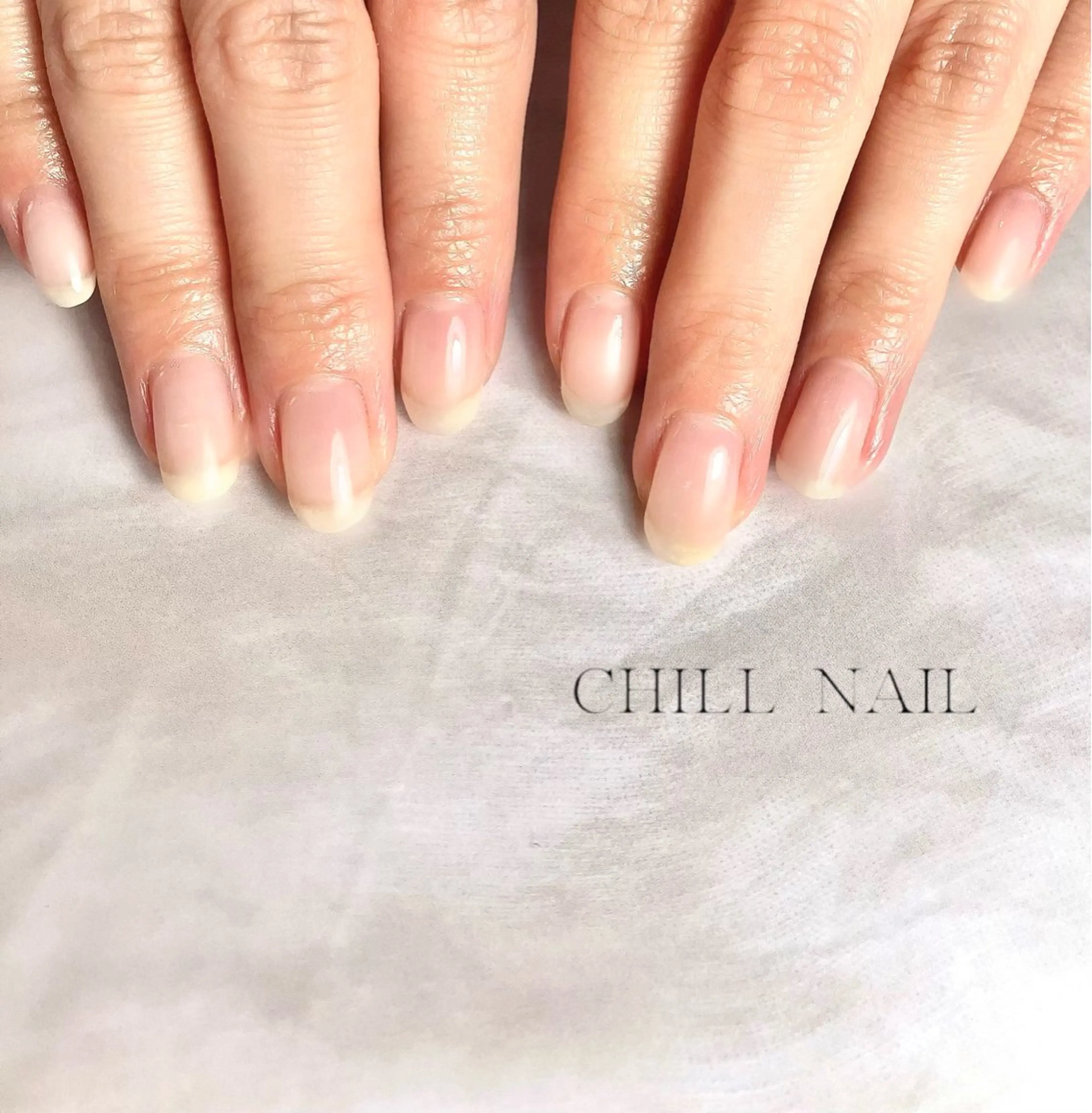 ネイル クリアネイル CHILL NAILのネイルデザイン