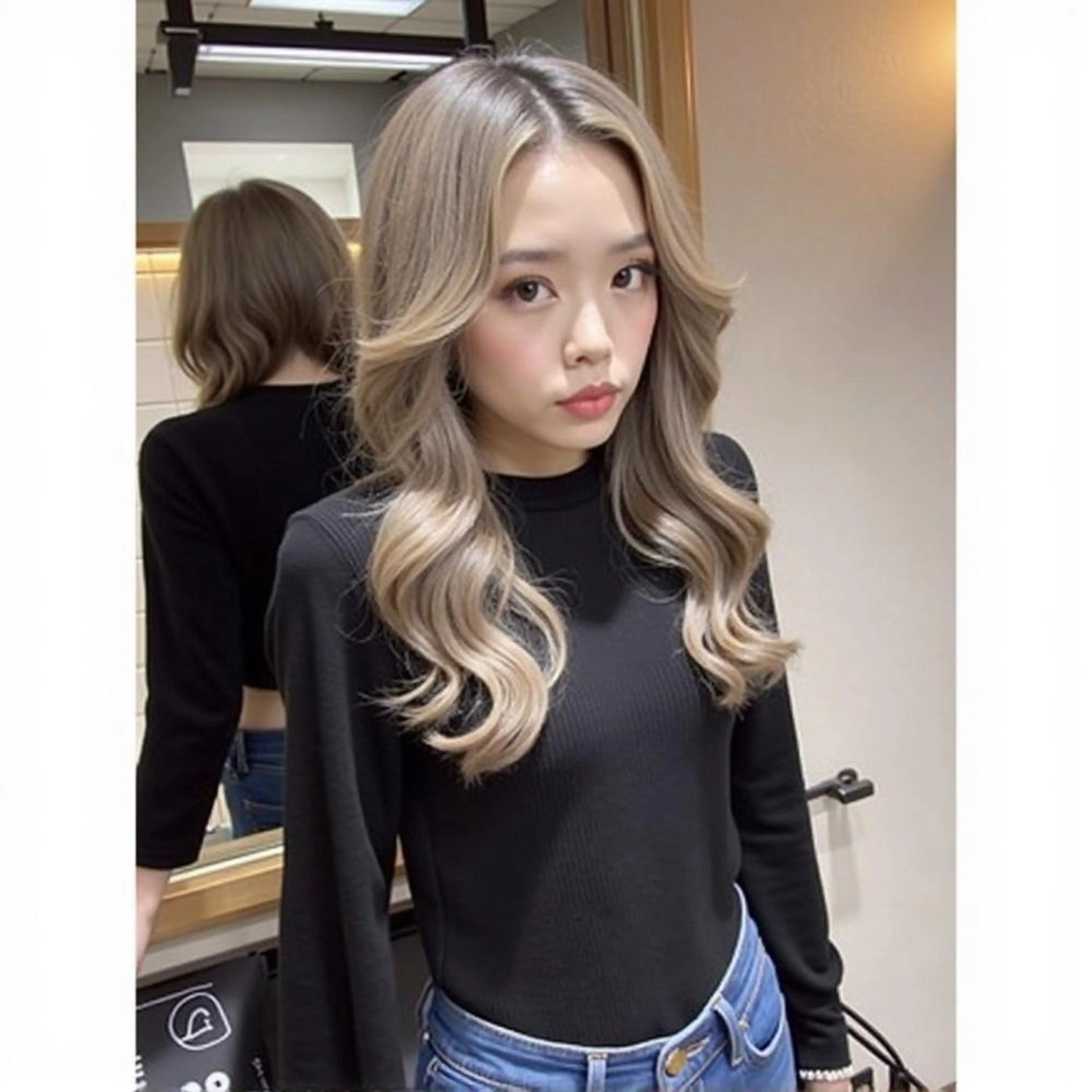 ロング バレイヤージュ⭐️ 栄/舩木裕矢のヘアスタイル