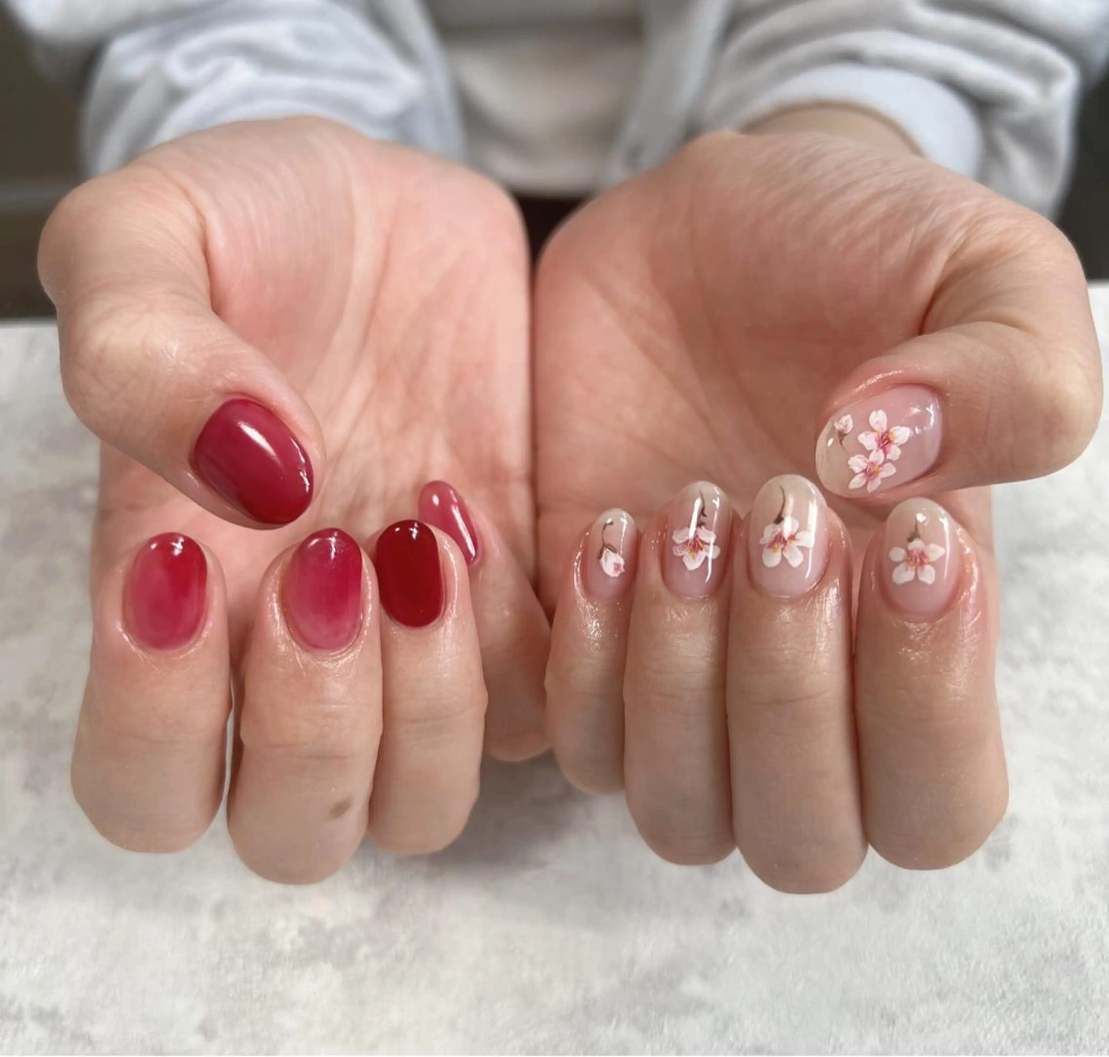 ネイル ハンドネイル 𝑺 𝒏𝒂𝒊𝒍✳︎のネイルデザイン