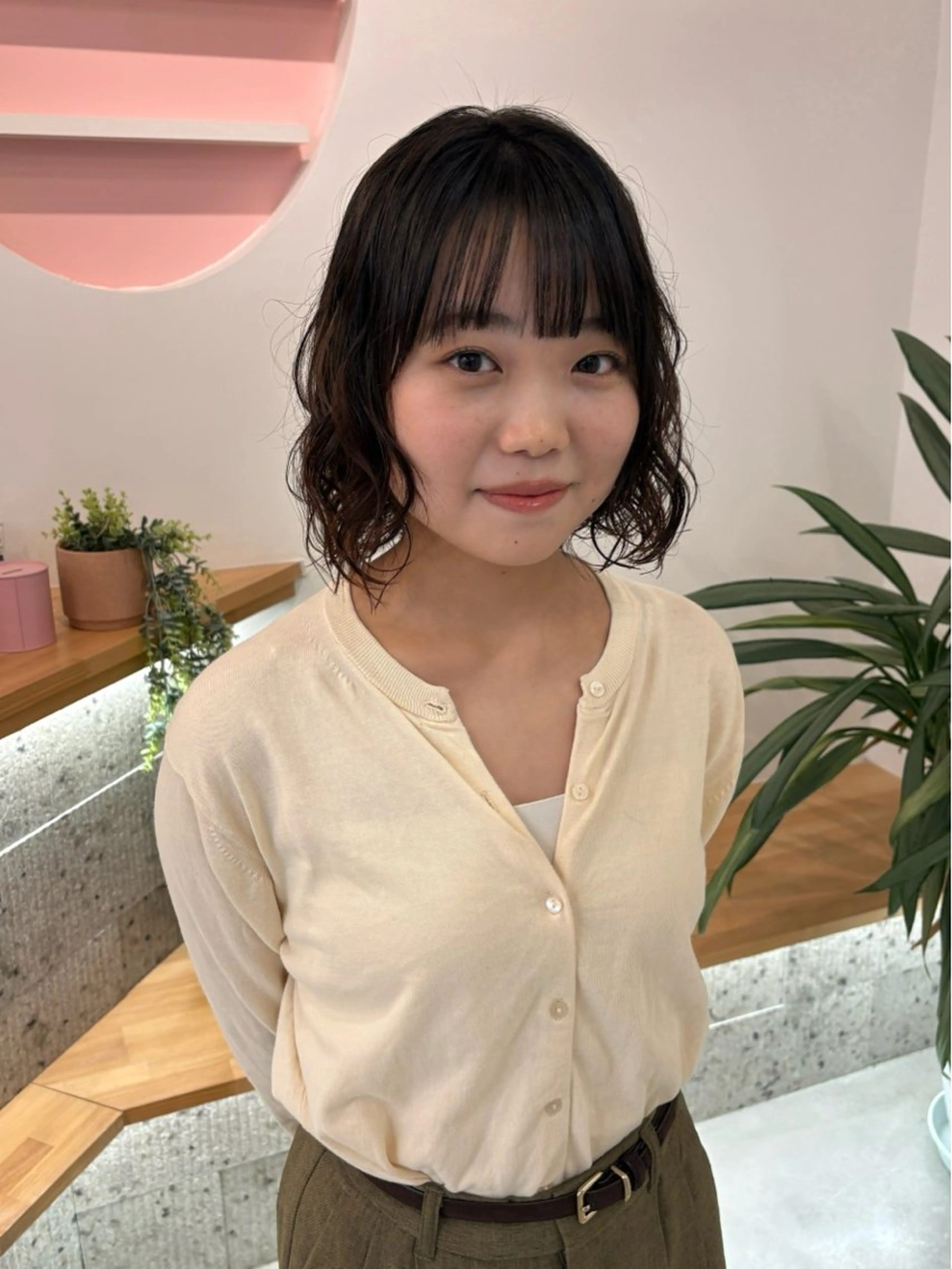 ショート パーマ カット パーマ トリートメント mire by Luca所属・Haruka /大宮美容室のヘアスタイル