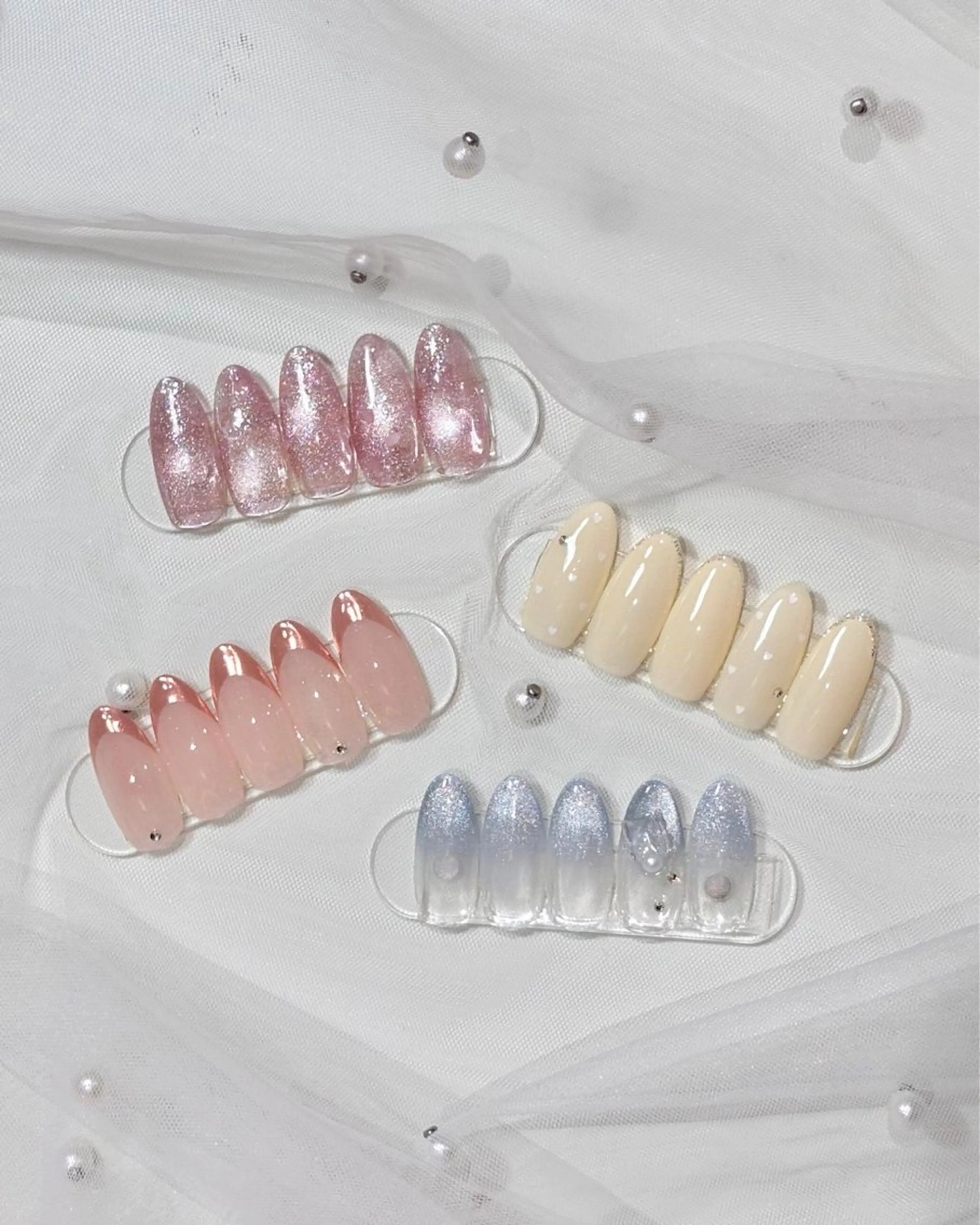 ネイル ハンドネイル 𝐴𝑘𝑎𝑟𝑖 🤎のネイルデザイン