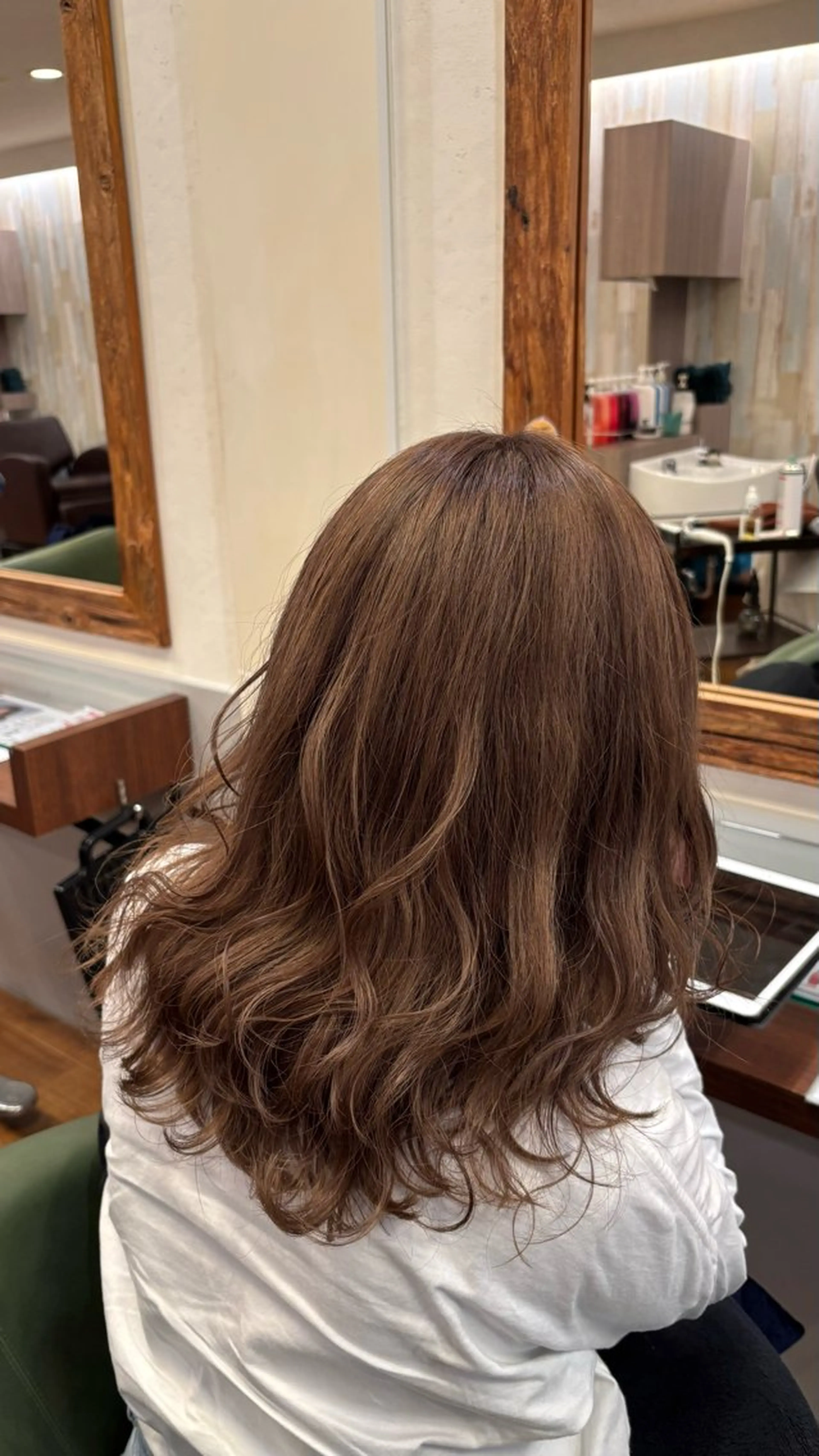 カラー ベージュカラー ブリーチ mai/ merry  寺田町のヘアスタイル