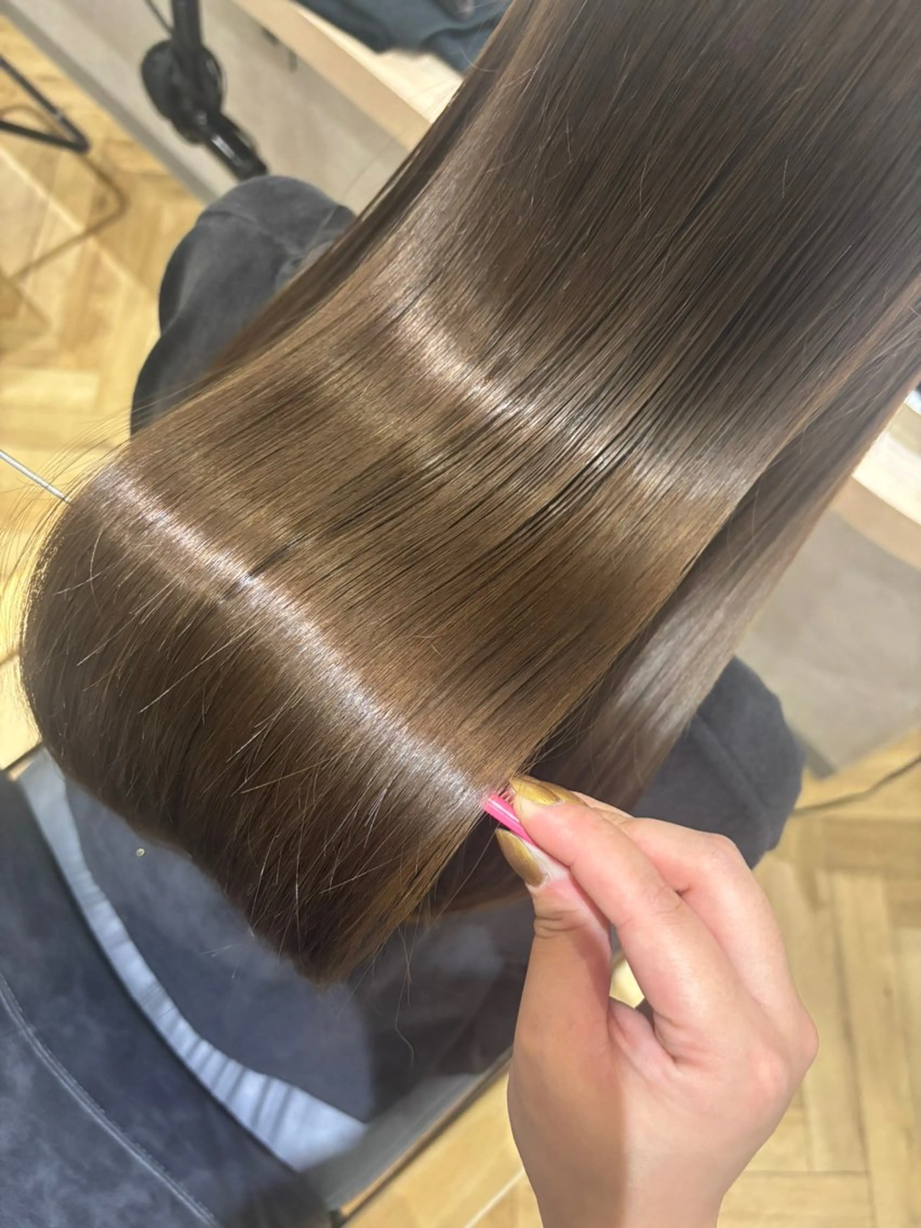 セミロング カラー Asumi 髪質改善/美髪/艶髪のヘアスタイル