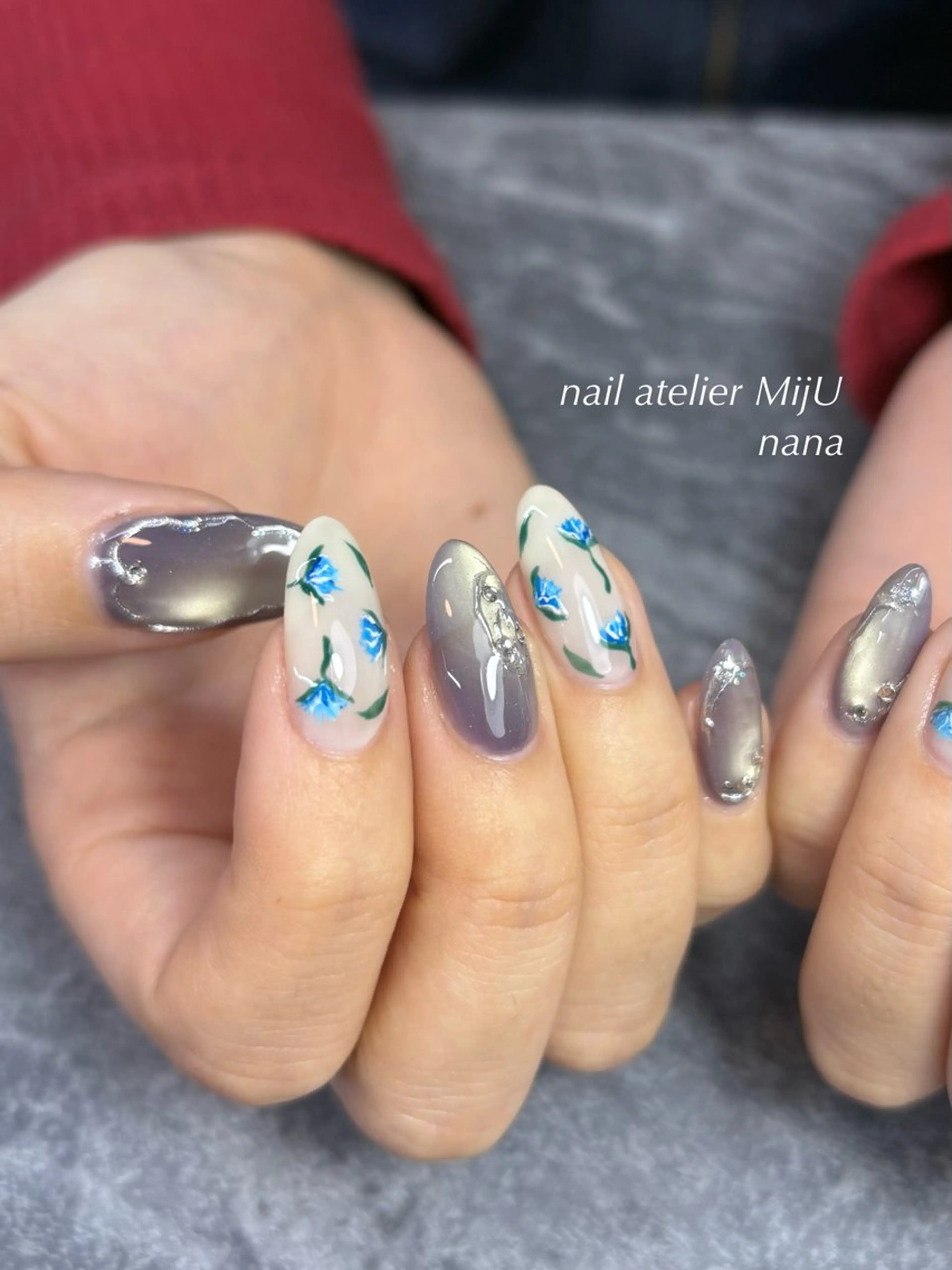 ロング nana |MijU 高崎のネイルデザイン
