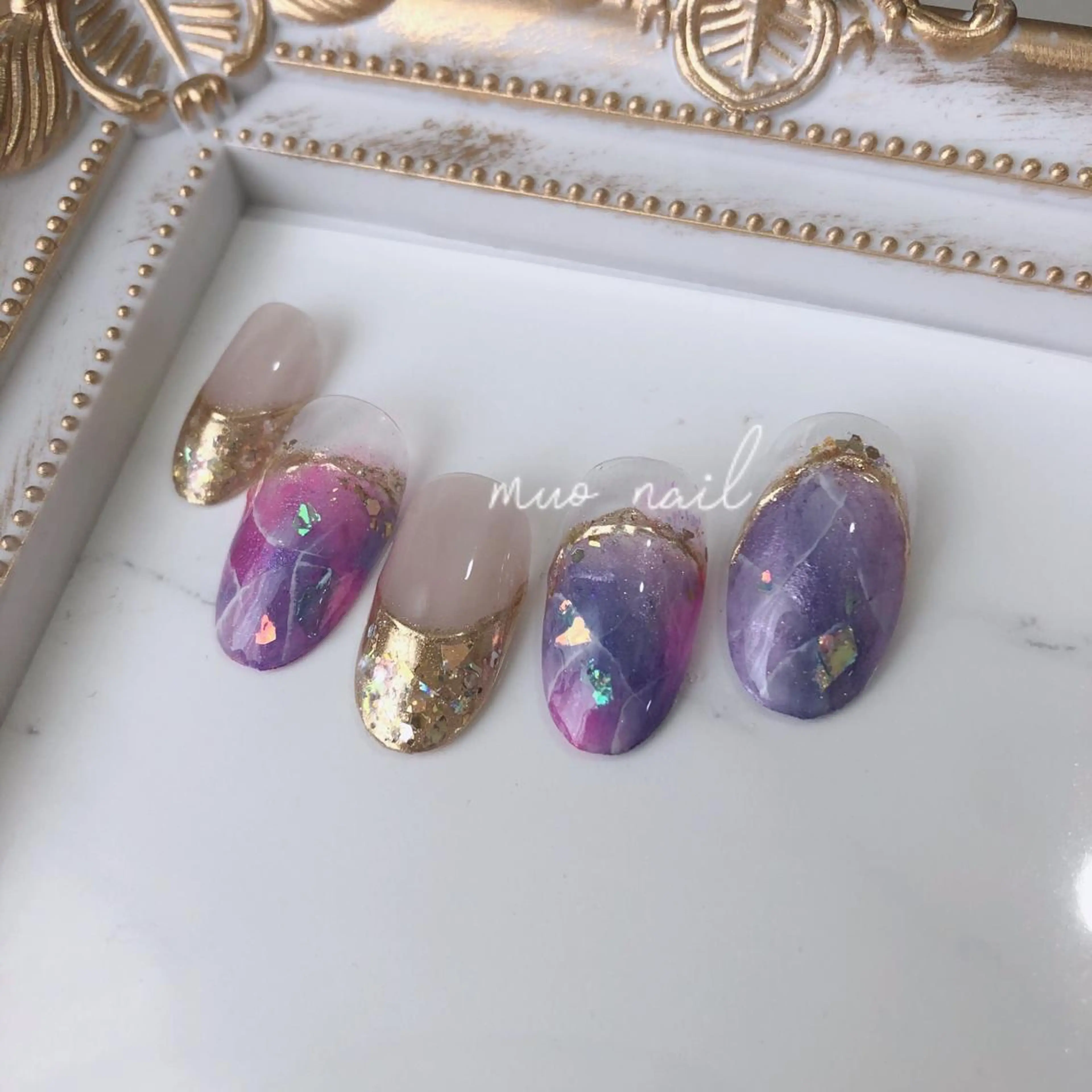 ネイル ニュアンスネイル 中川 ほののネイルデザイン