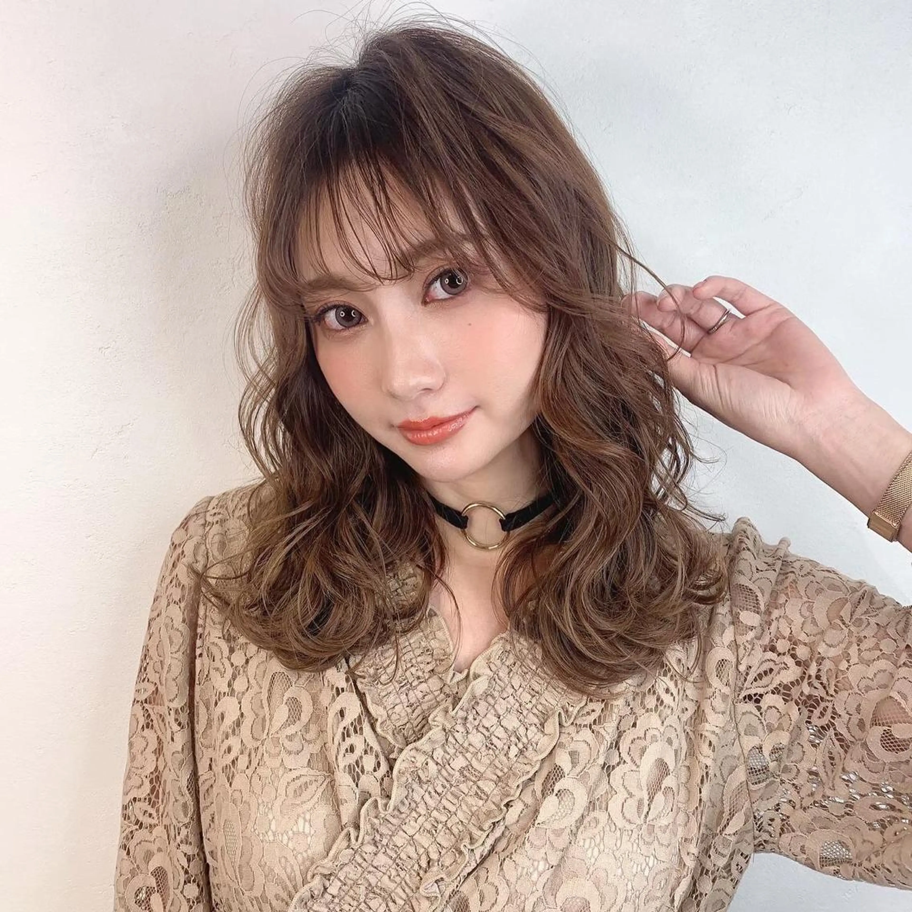 前髪カット＋イルミナカラー+トリートメント5000の写真