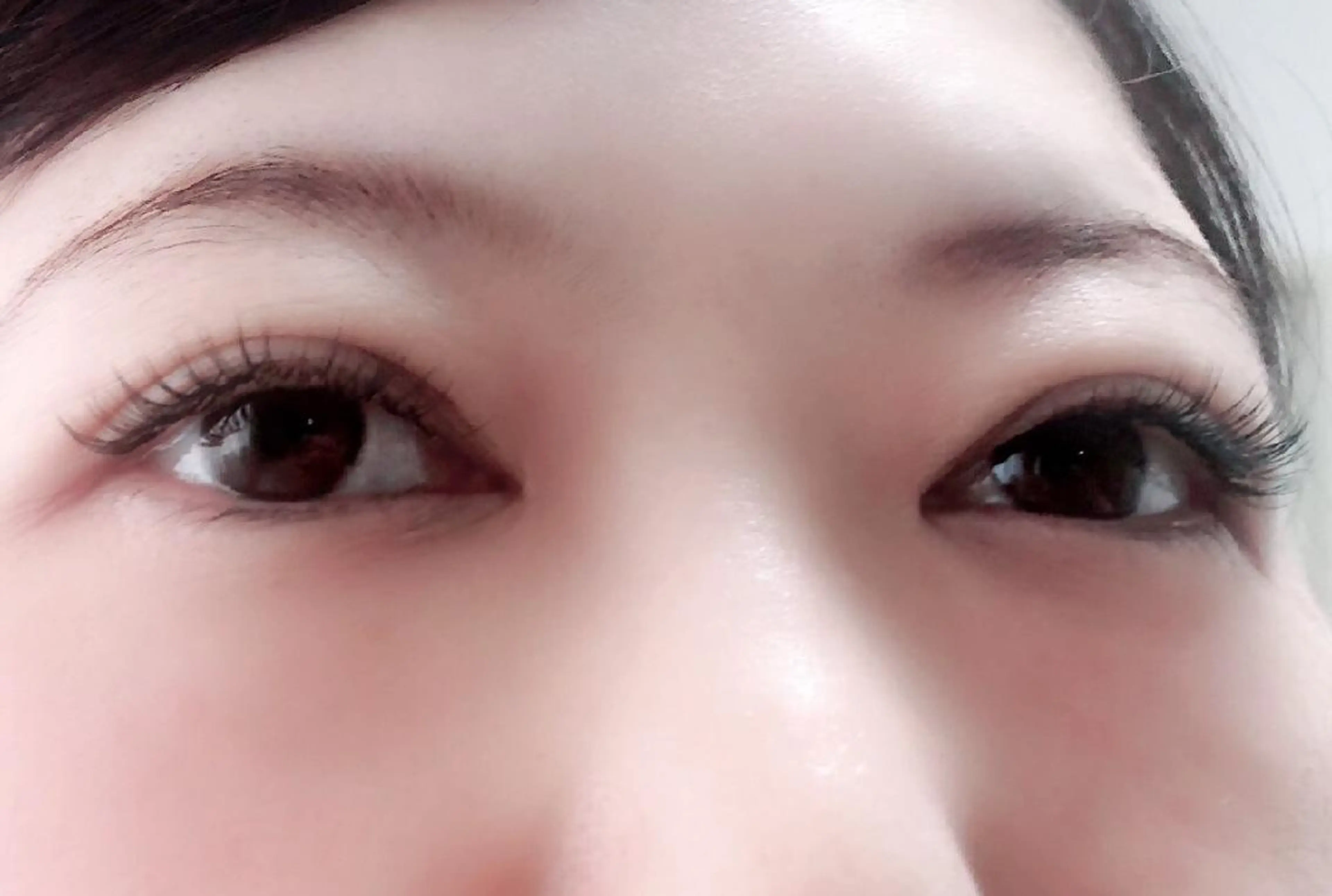 マツエク・マツパ 付け放題 フラットラッシュ ナチュラル 下まつげエクステ 一重×まつ毛パーマ 吉岡 ゆうなのマツエク・マツパデザイン