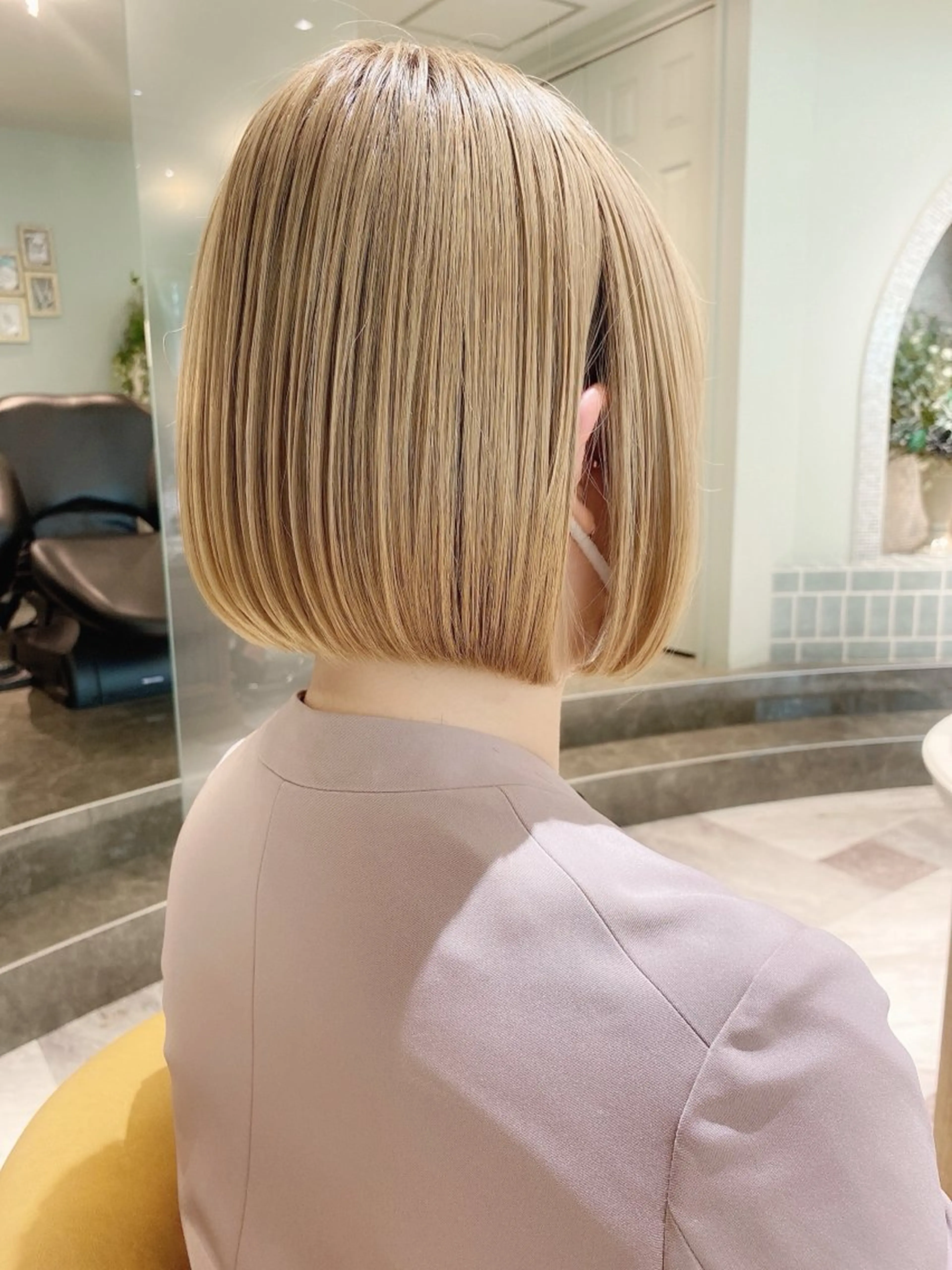 ショート カット ヘアカラー 🩵縮毛矯正・ボブ 岩原朋也🩵のヘアスタイル