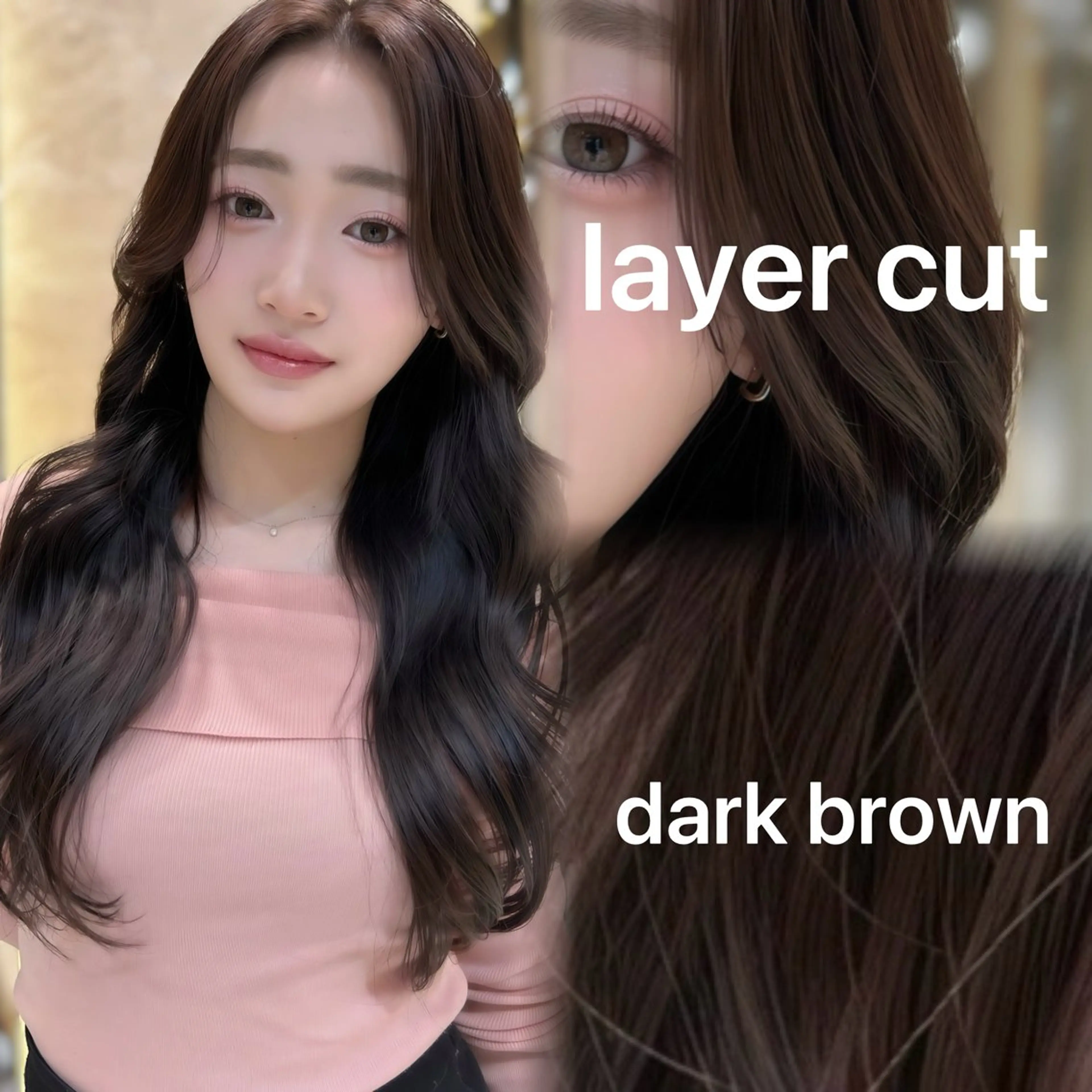 ロング 似合わせレイヤー・ボ ブ タナカ レイヤのヘアスタイル