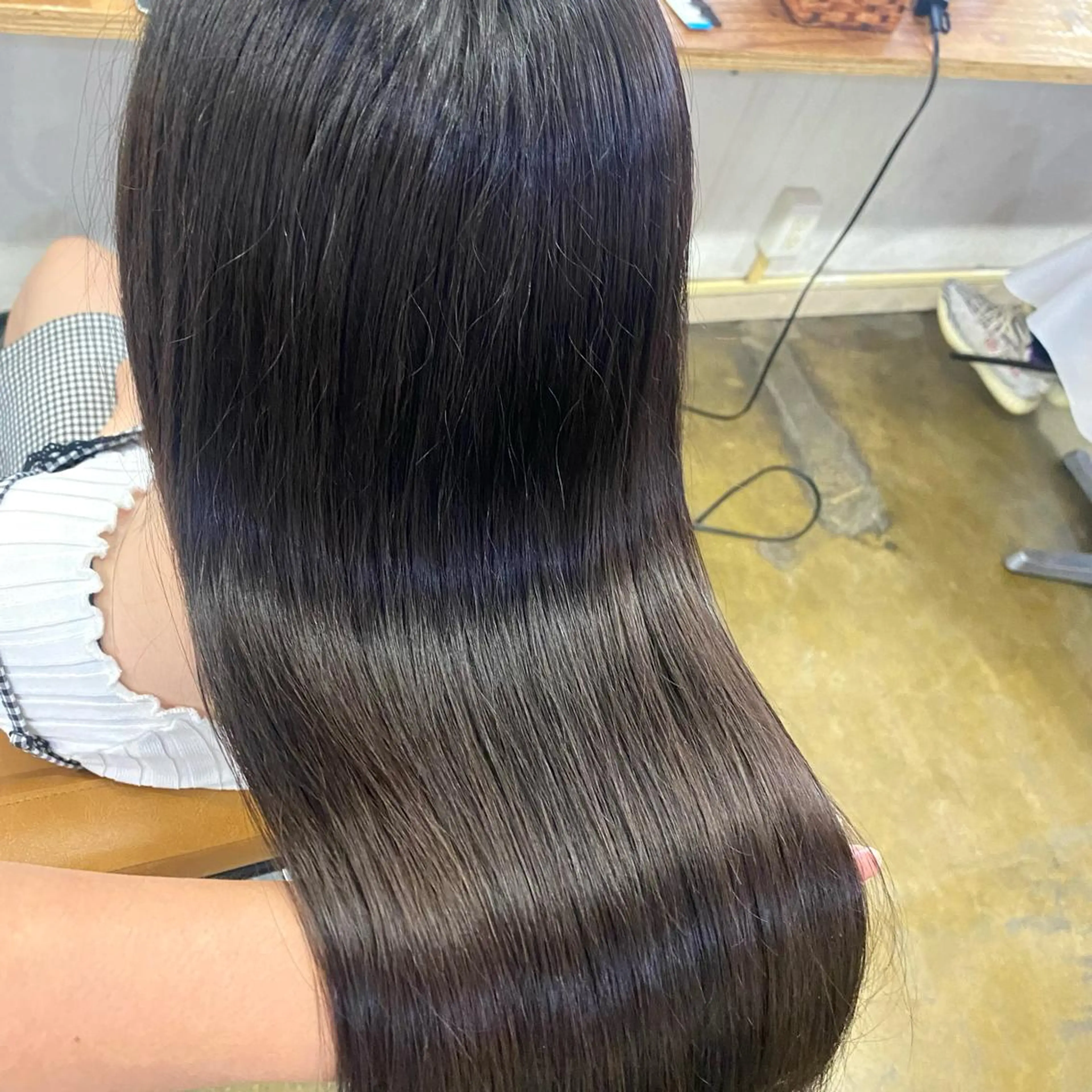 ロング カラー 和歌山髪質改善 那須優太のヘアスタイル