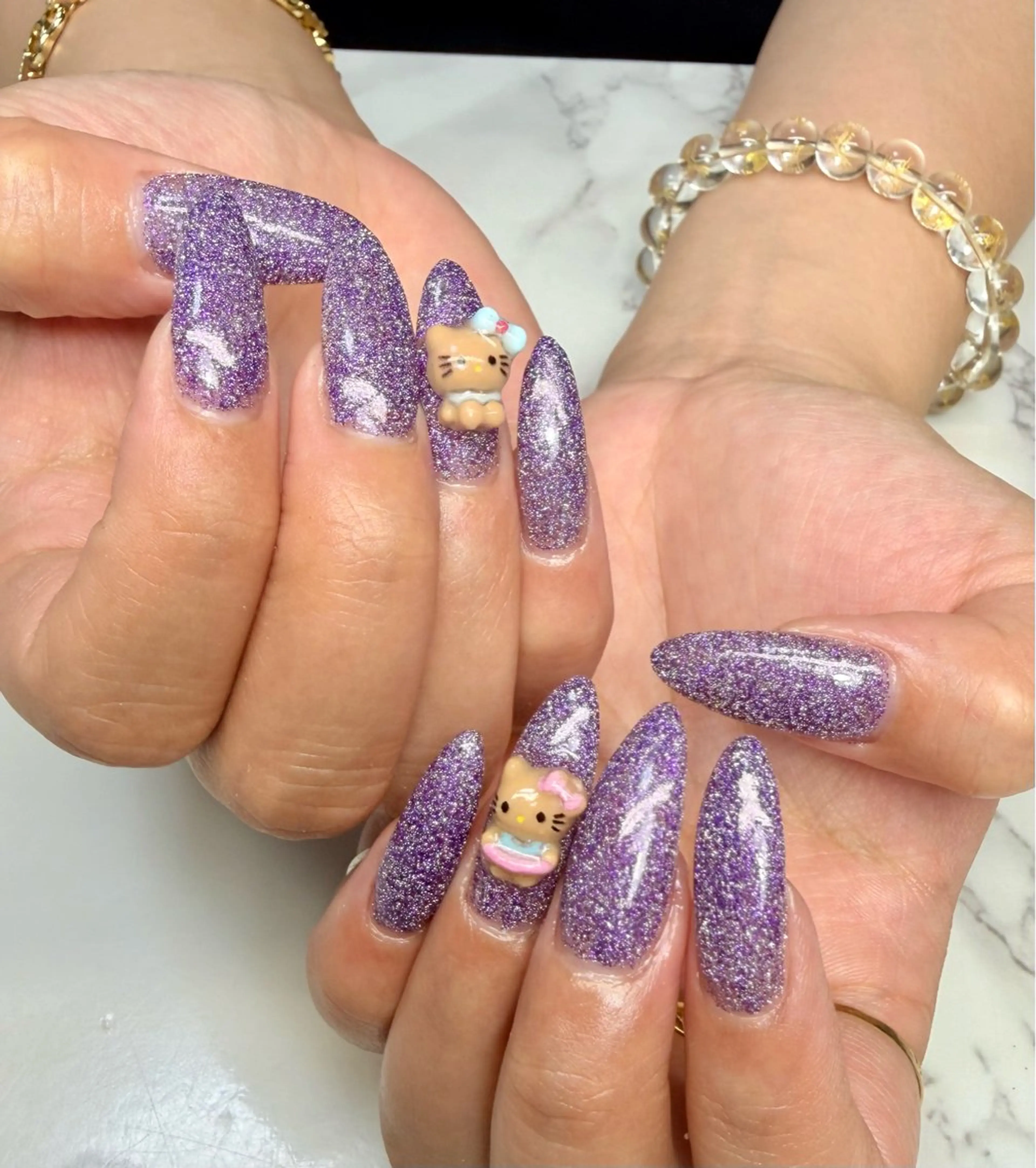 ネイル アートネイル チークネイル フラッシュネイル フラッシュマグ フレンチネイル Mai’s nailのネイルデザイン