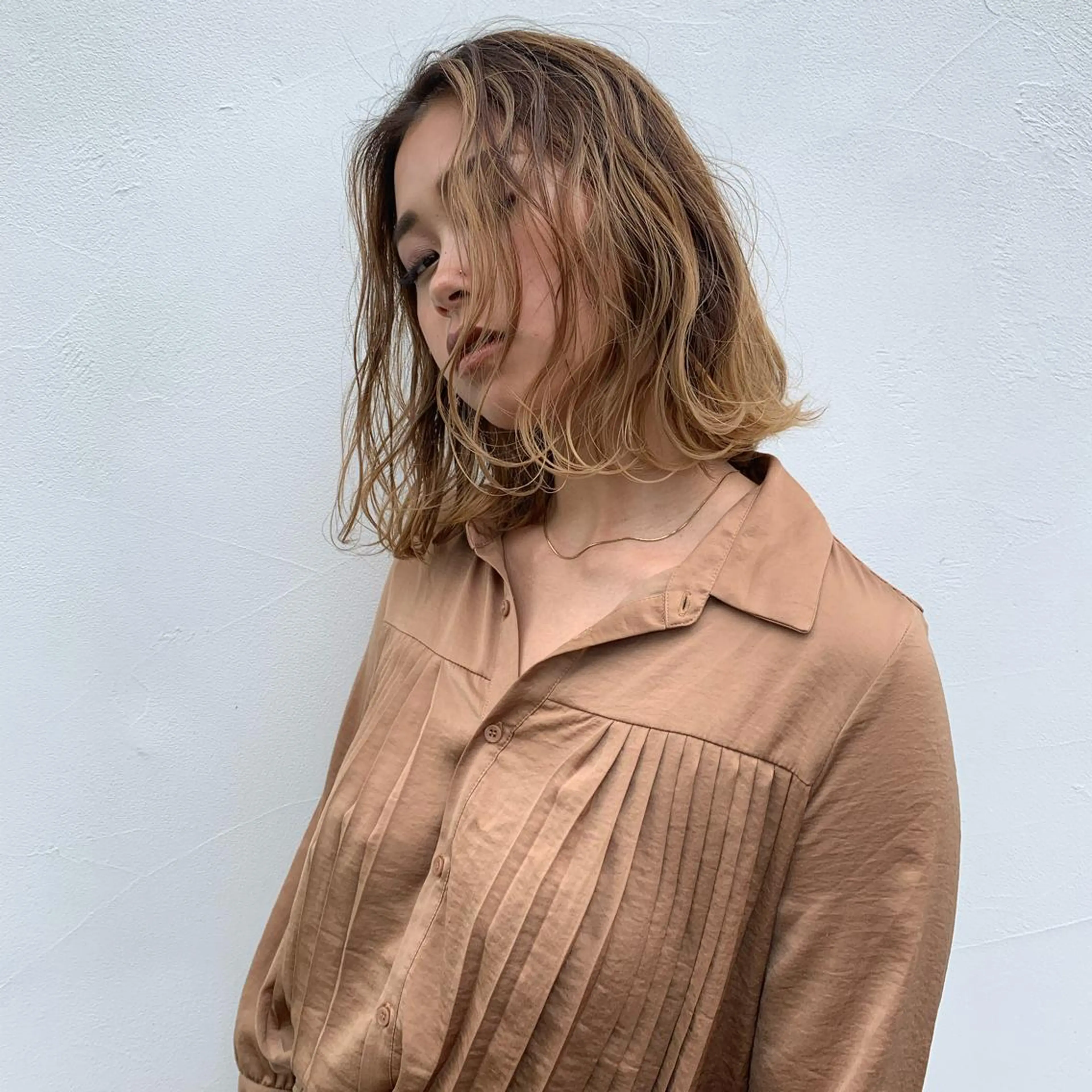 ミディアム カラー 追立 優稀のヘアスタイル