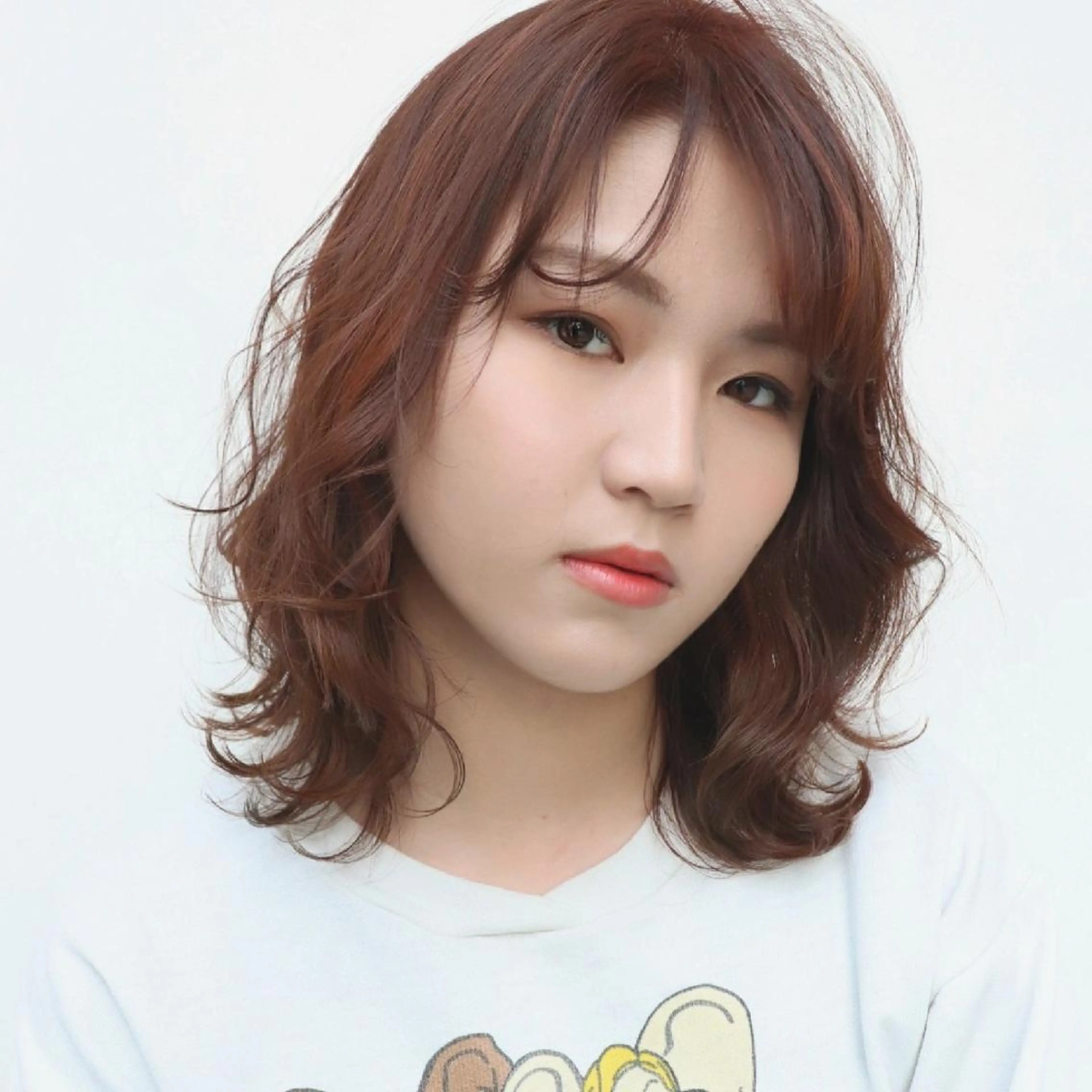 ミディアム カラー オレンジ レイヤーカット 武士沢ヤスヒロ  髪質改善/KEMAのその他イメージ