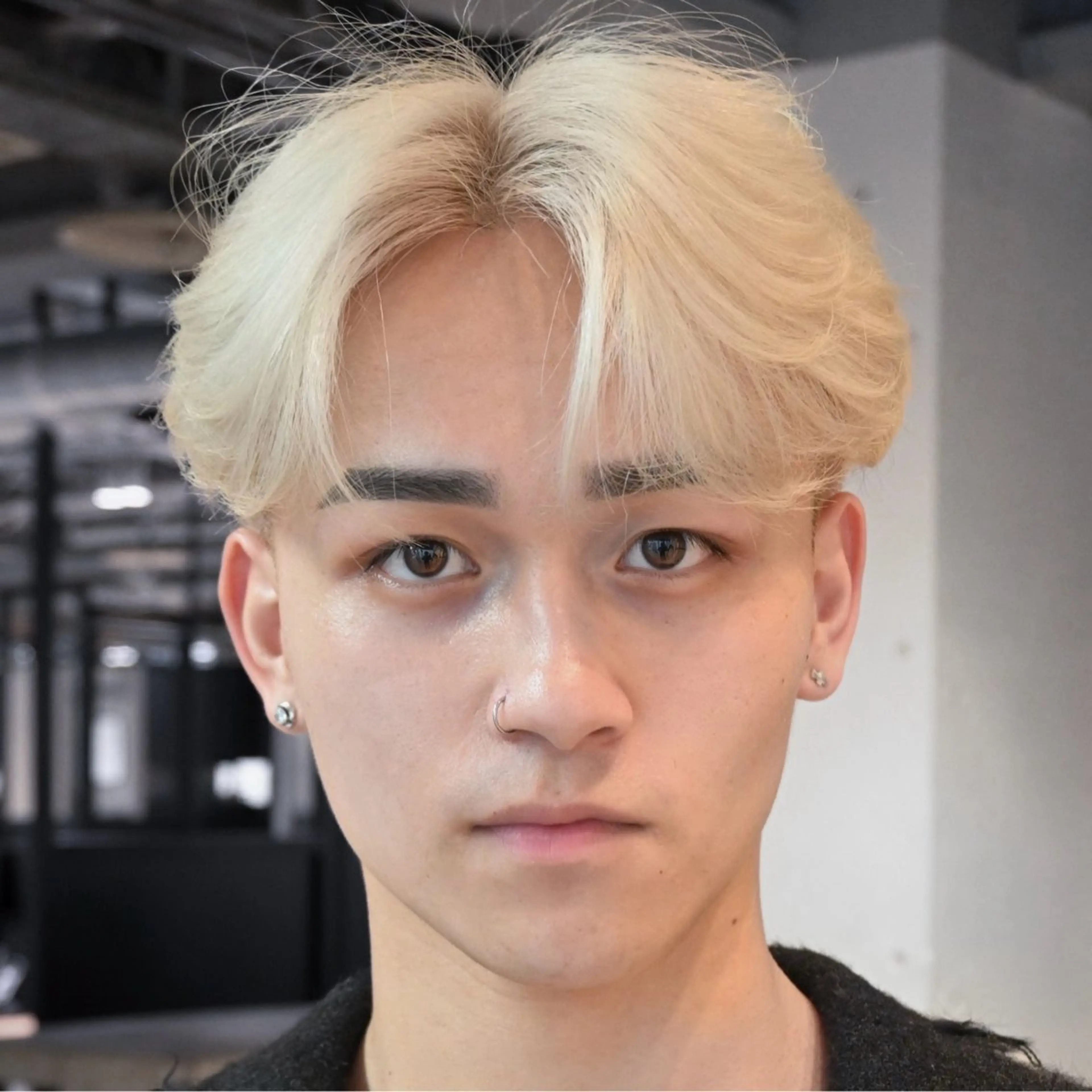 メンズ 池袋センターパート 特化YUUKIのヘアスタイル