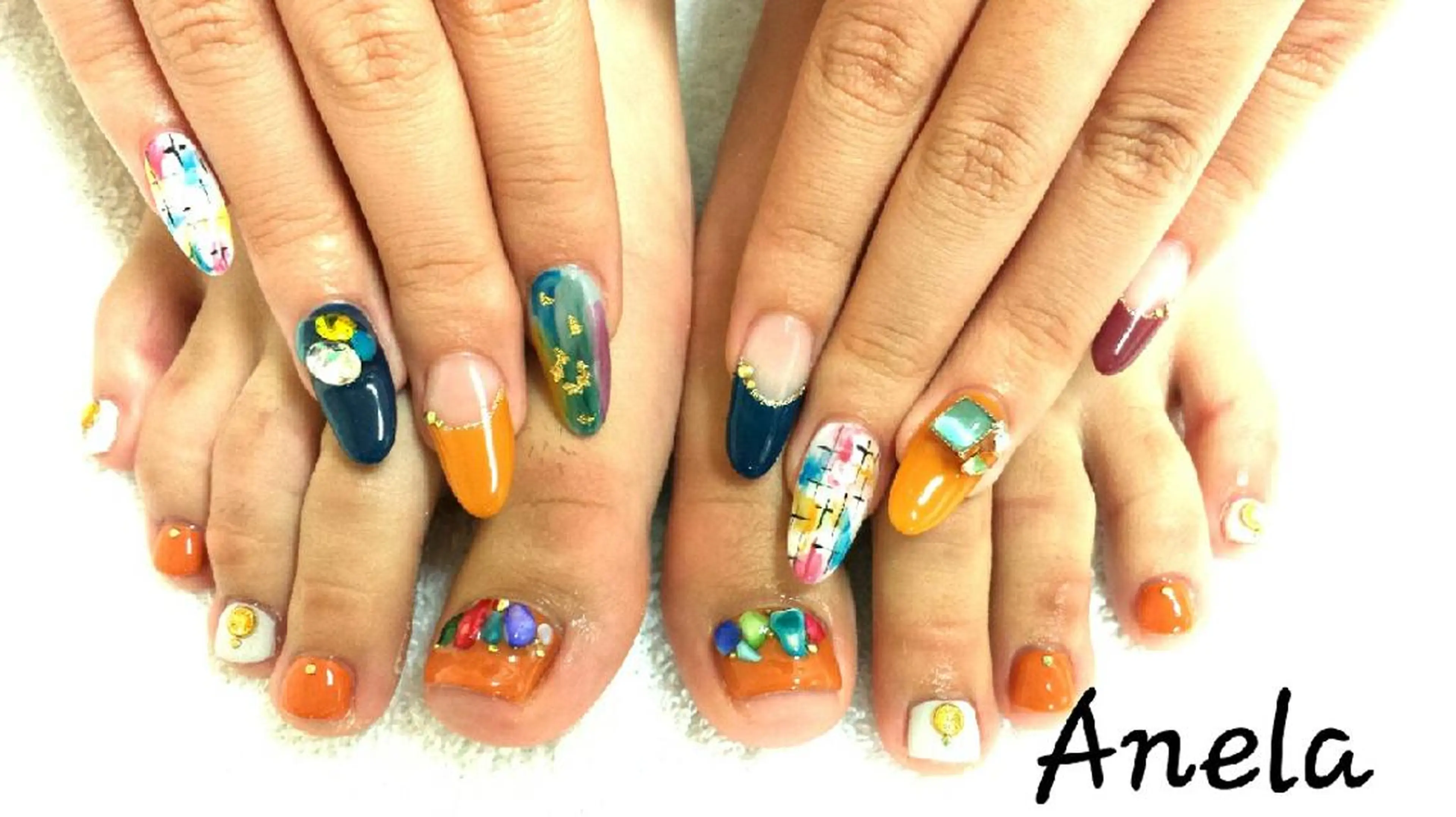 ネイル 河野ちえ (雑誌掲載サロン)のネイルデザイン