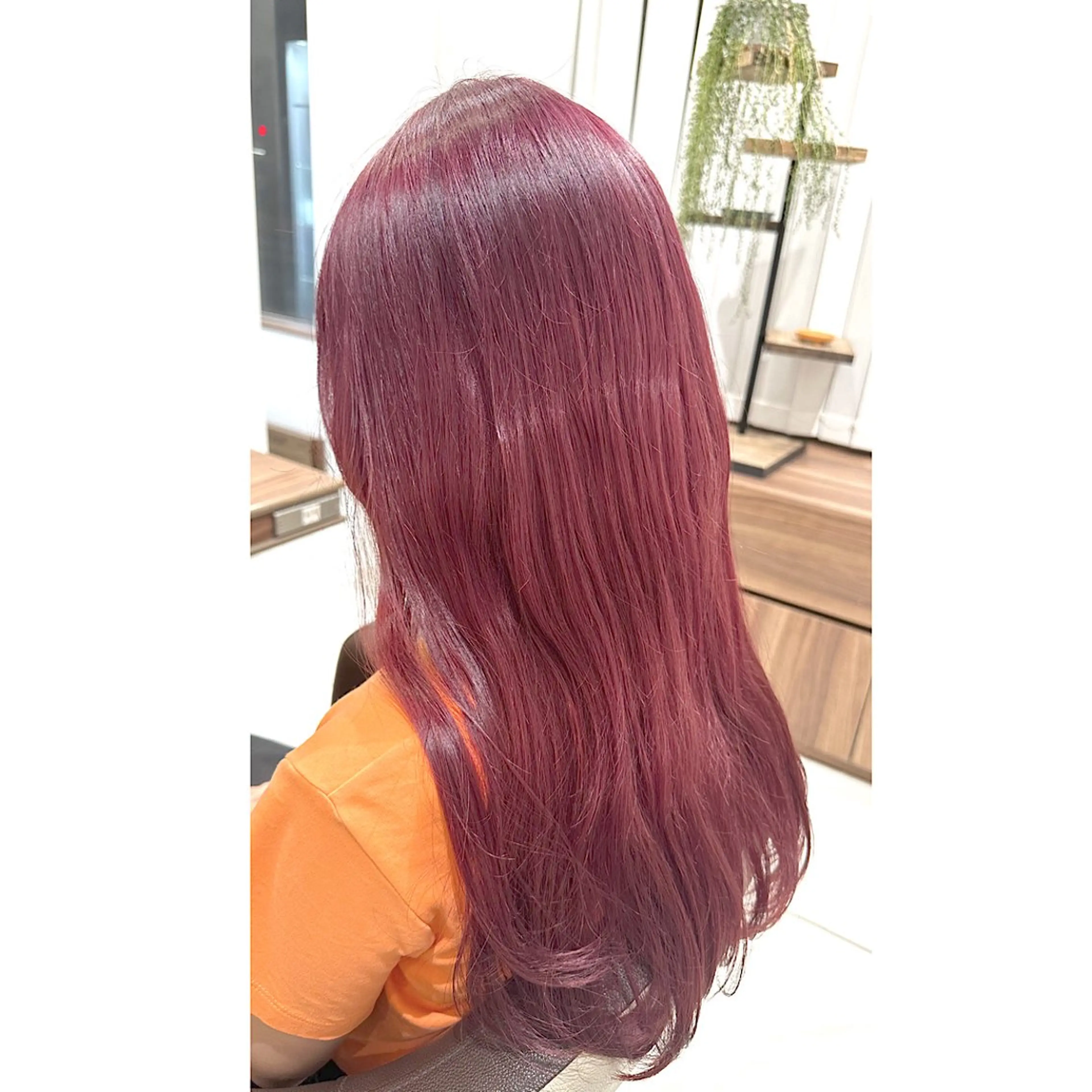 セミロング カラー ✨本格的韓国スタイル 特化✨ﾊﾙｶ✨️のヘアスタイル