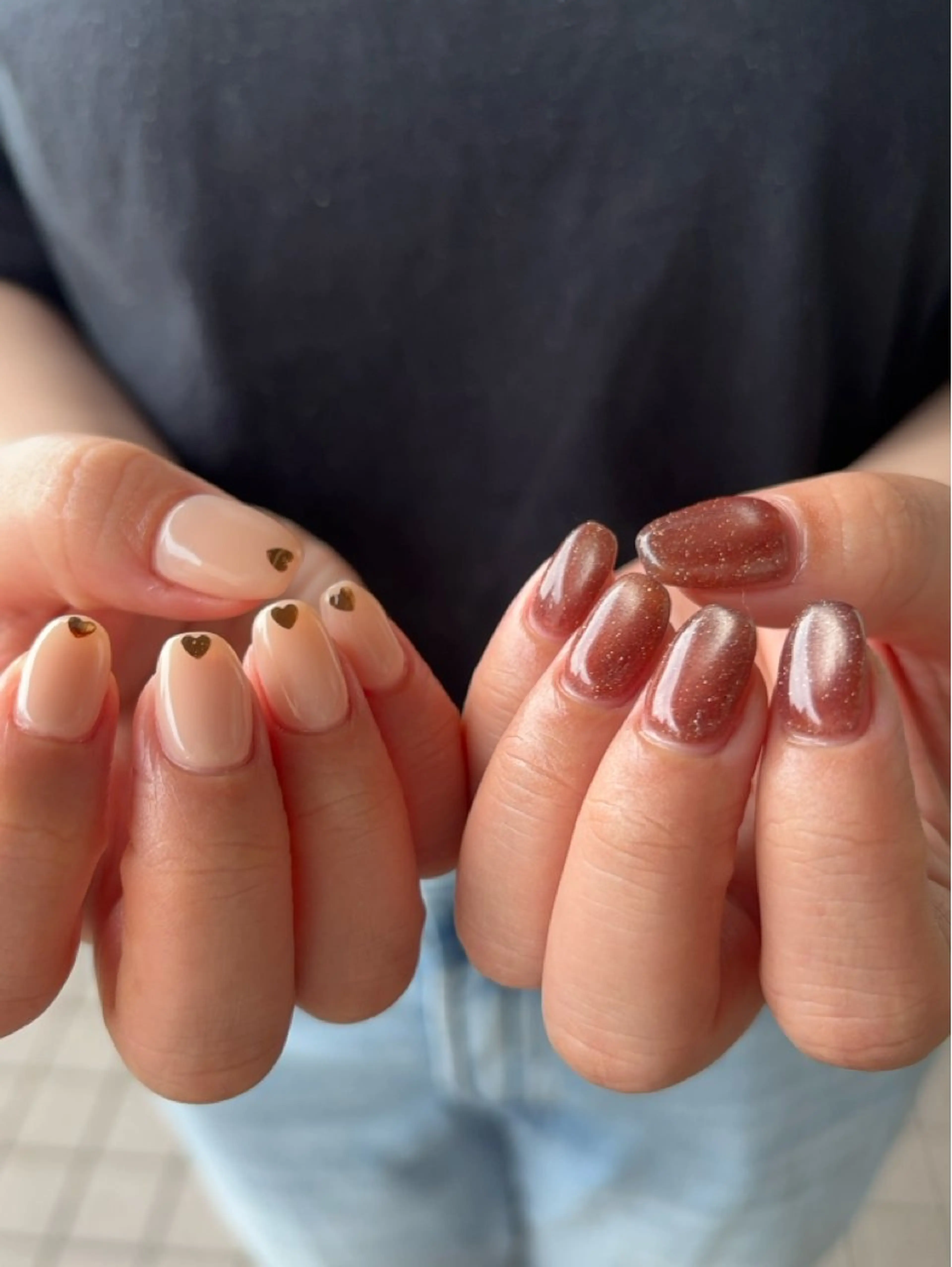 ネイル シンプルネイル ハンドネイル N° nail_ fuyukaのネイルデザイン