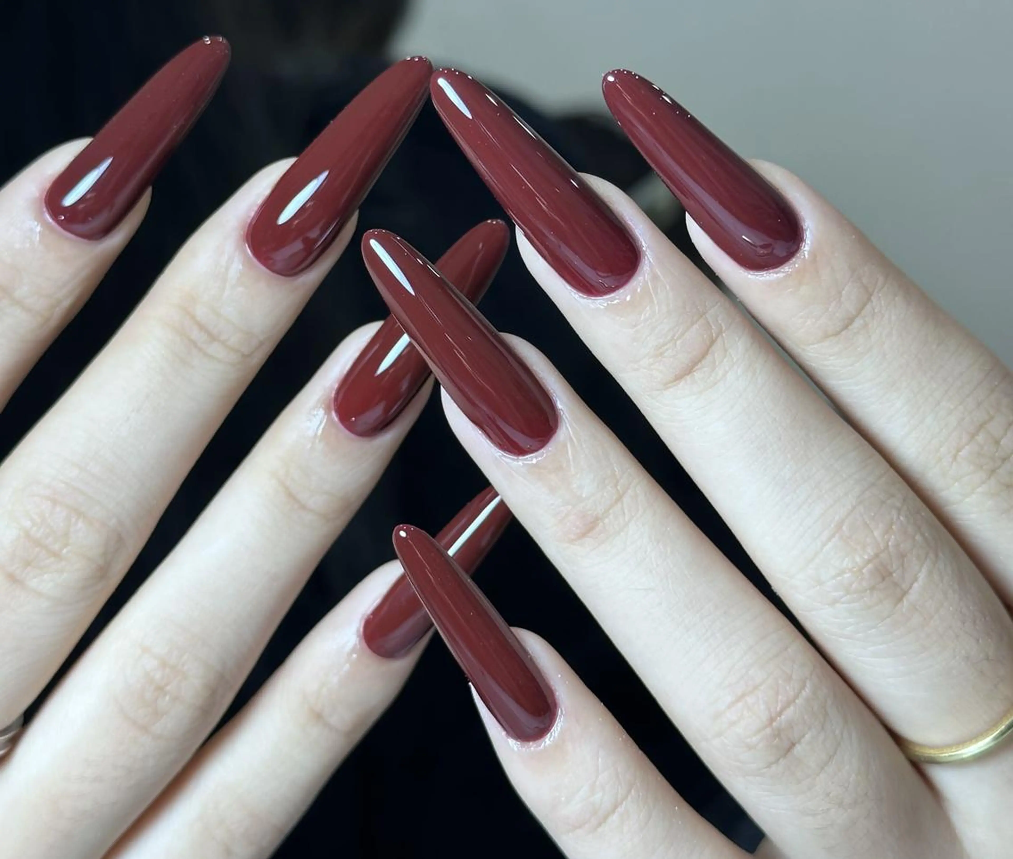 ネイル ロングネイル長さ出し 専門Spade Qのネイルデザイン