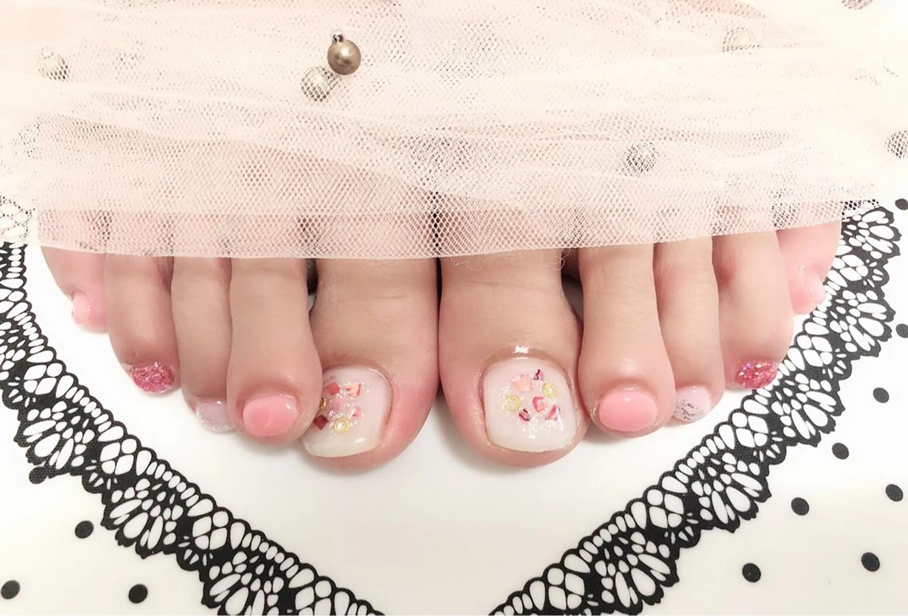 ネイル マジック ミラーのネイルデザイン