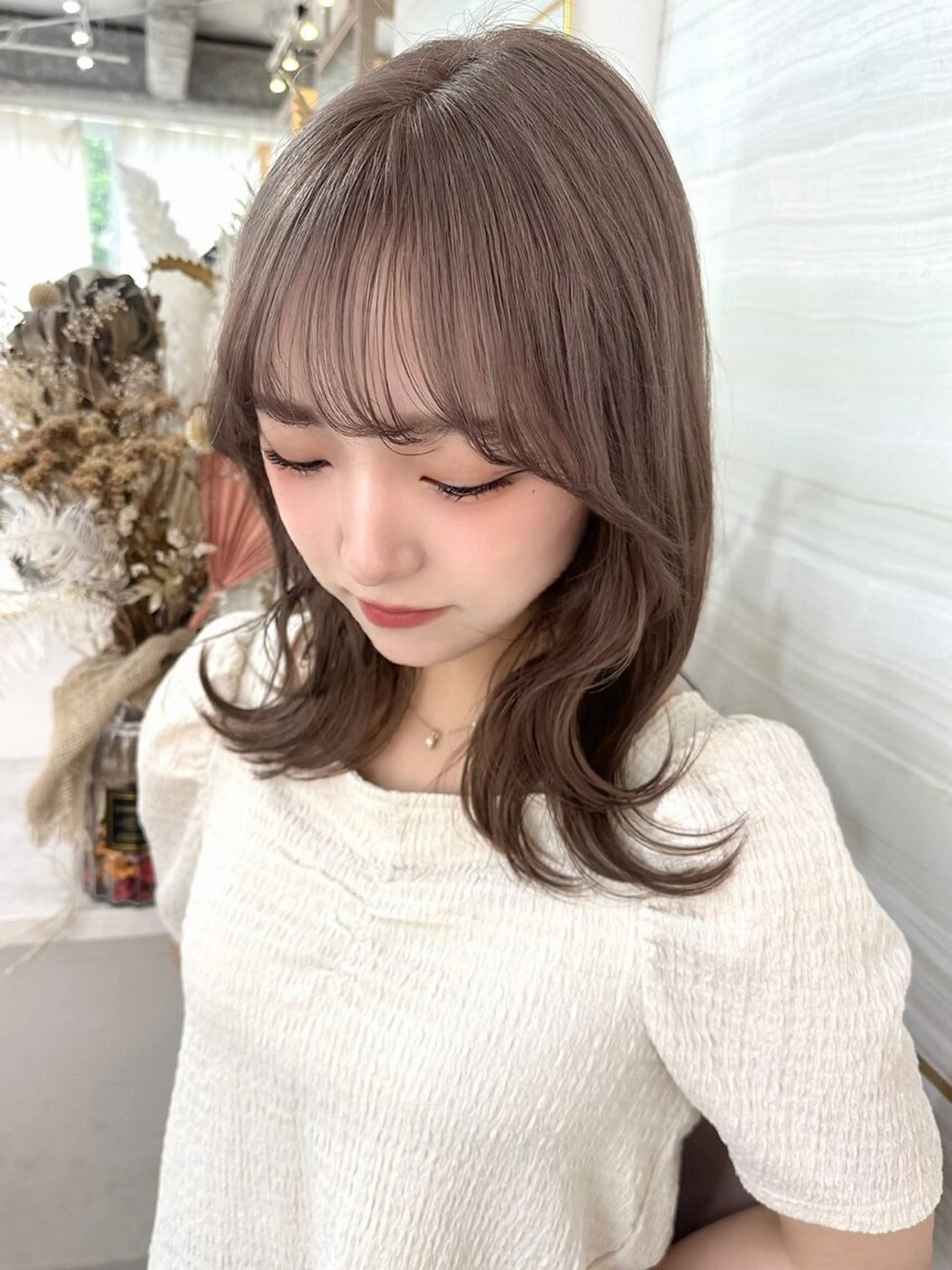 🫧🩵前髪+顔周りカット🩵🫧盛れる顔周りレイヤー🎶韓国ヘア🎶浦和🫧の写真